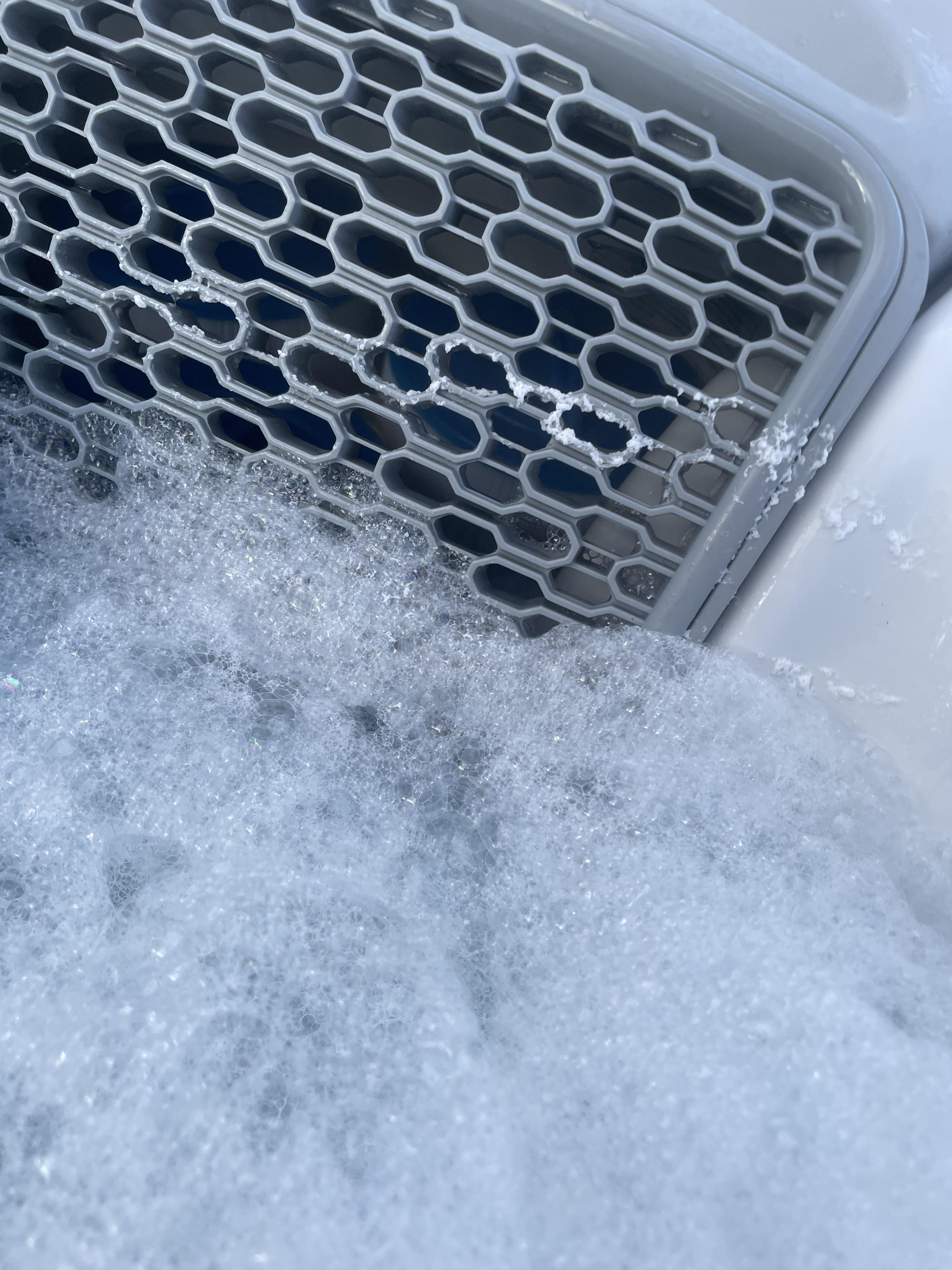 Refilled hot tub and now I have white scum and foam. Any ideas? r/hottub