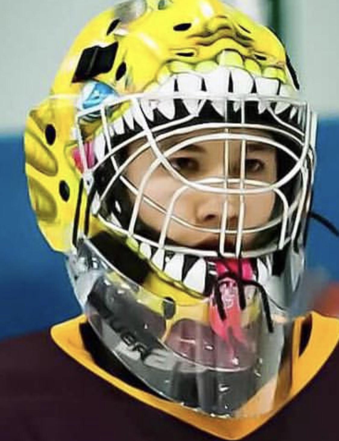 Anyone on campus able to paint a hockey helmet white with airbrush or