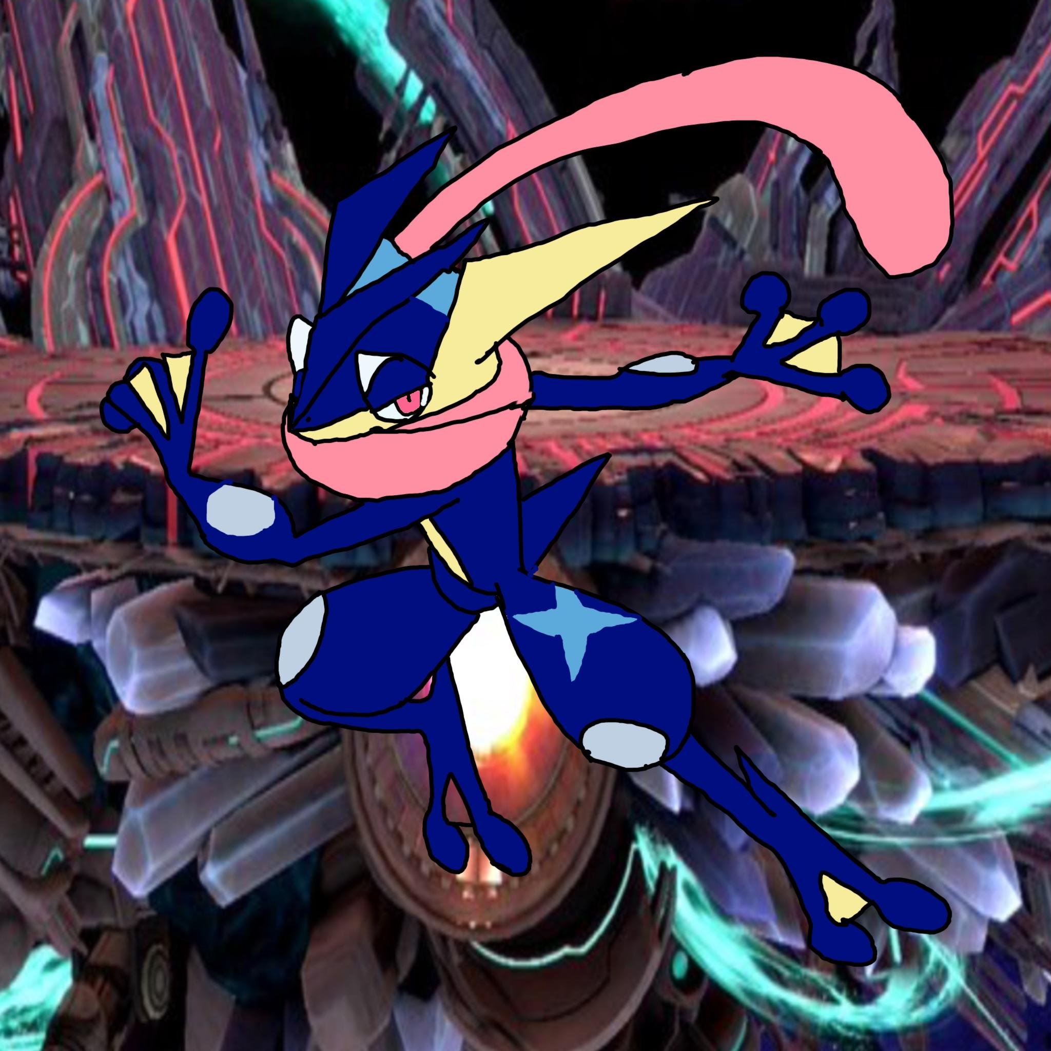 Greninja from Smash Bros Ultimate! r/SmashBrosUltimate