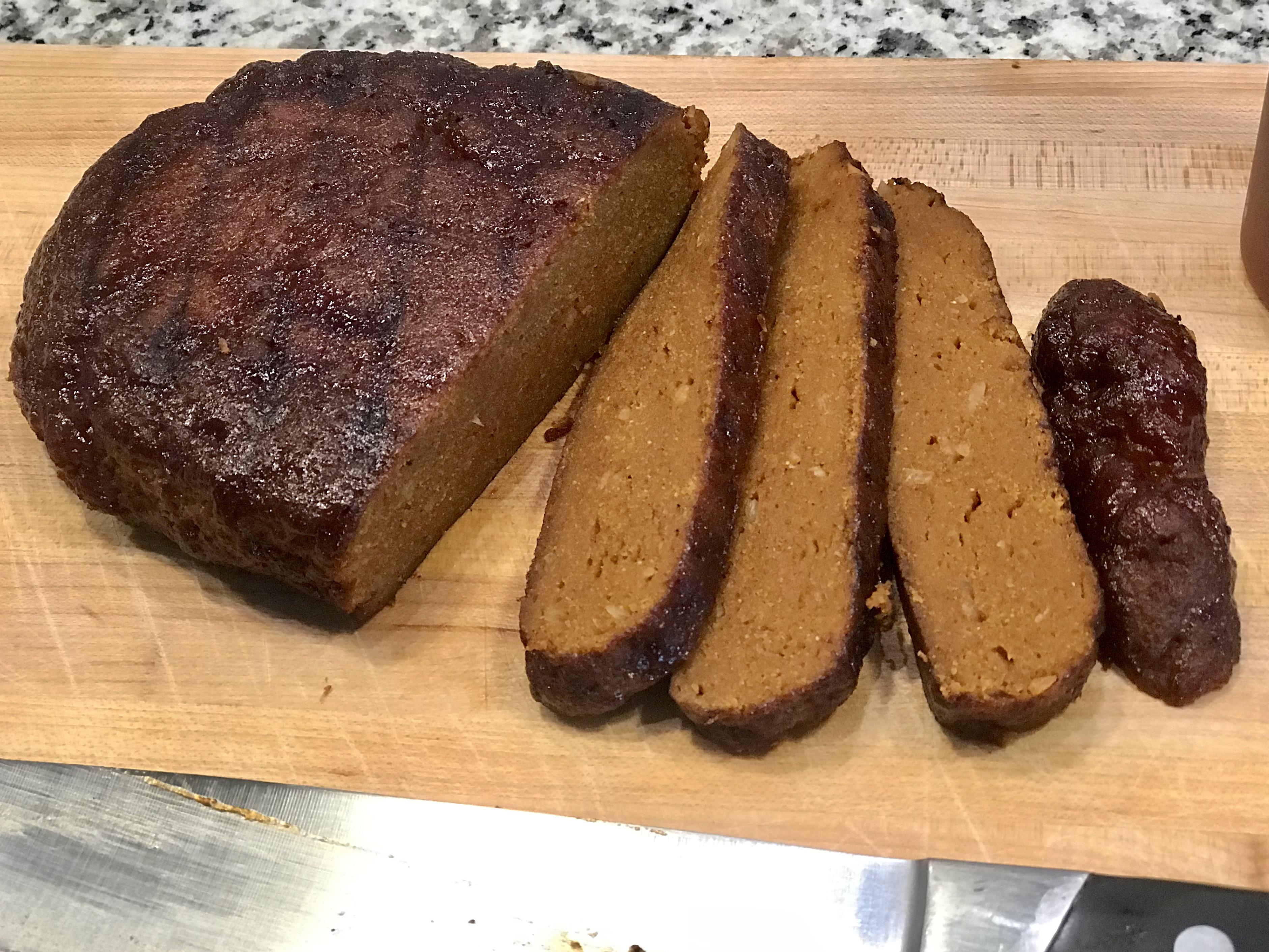 Just made a seitan “brisket” for a vegi family member and pleasantly