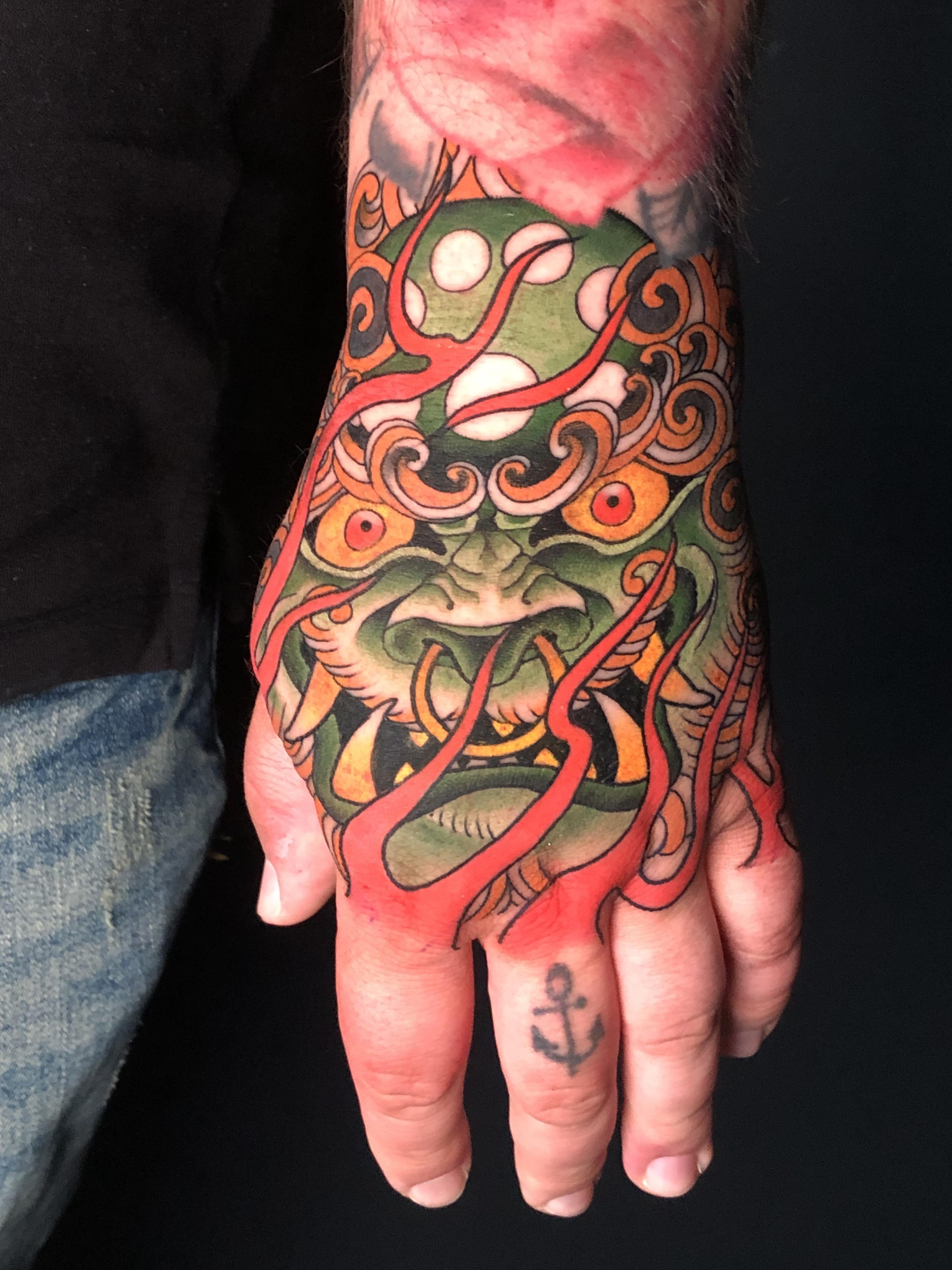 Foo dog done at bright side tattoo Copenhagen by kest234 r/tattoo