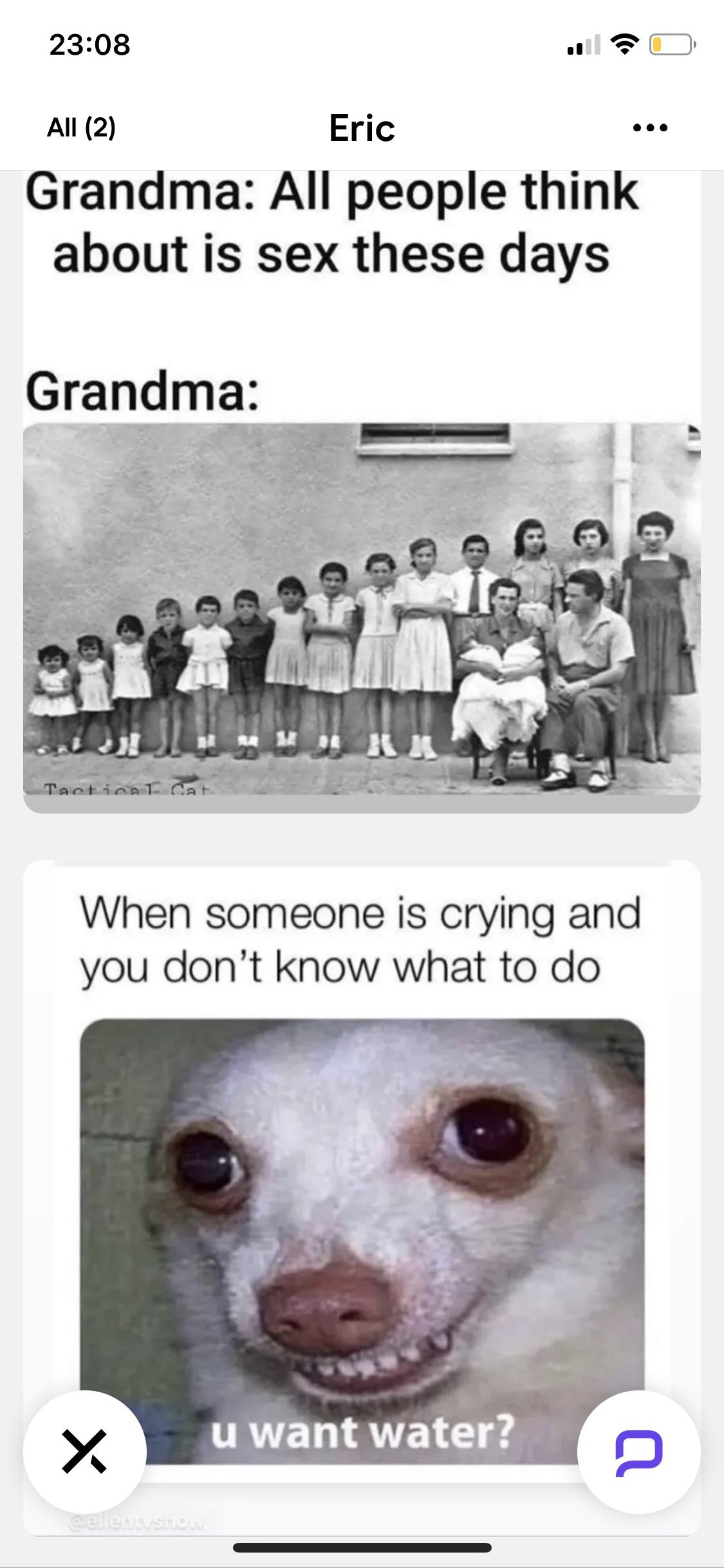 Please (PLEASE!) stop putting memes in your profile. It just screams I