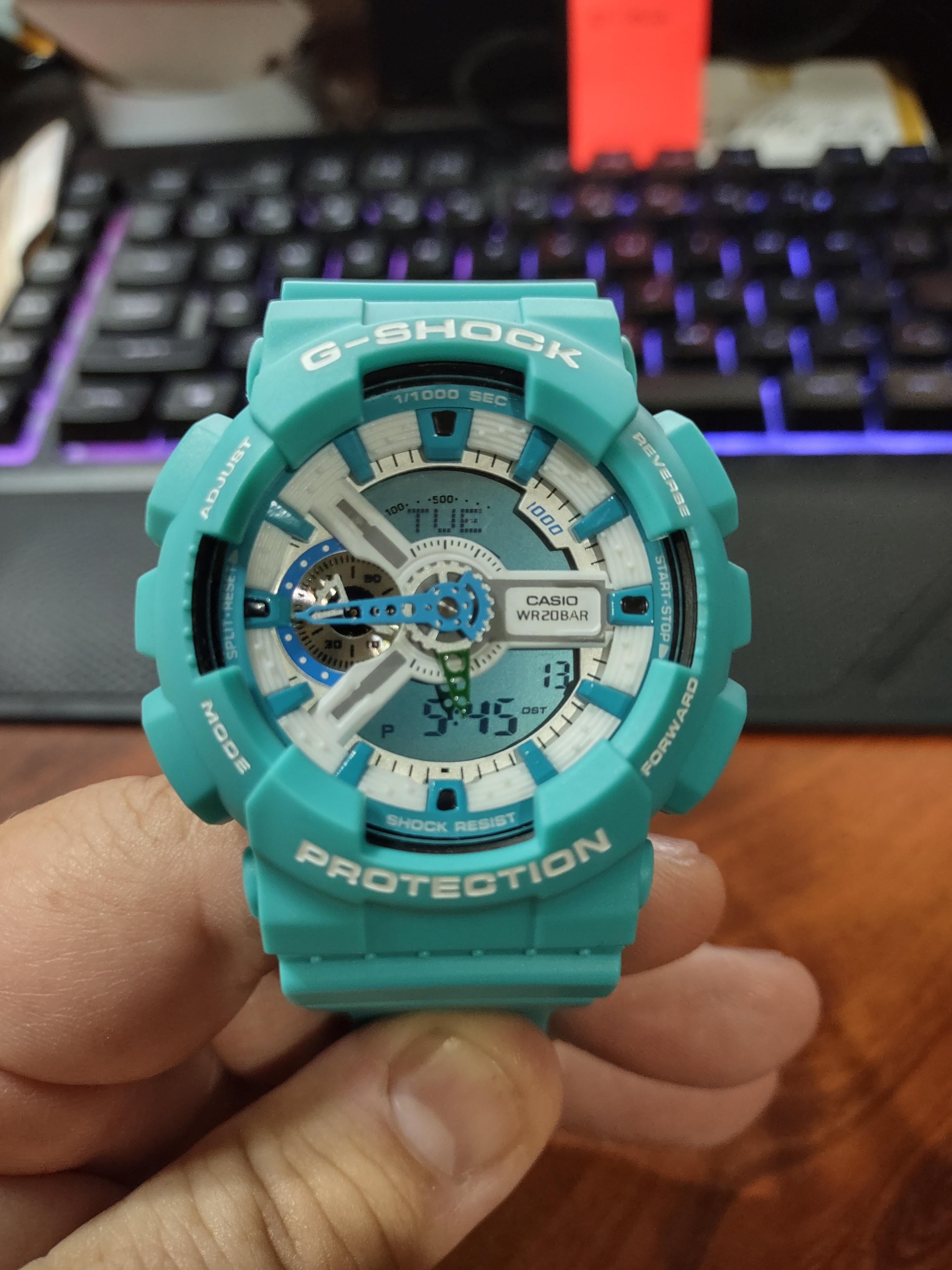 Bought my first fake on eBay. Just look at the sticker for Casio