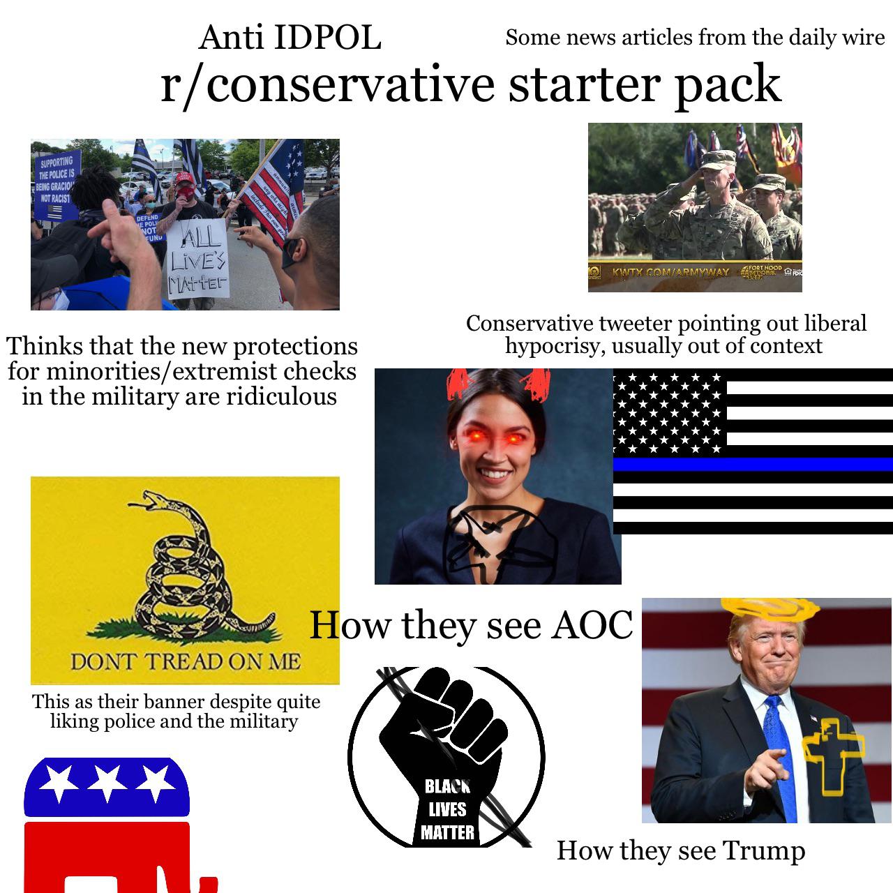 r/conservative starter pack r/starterpacks
