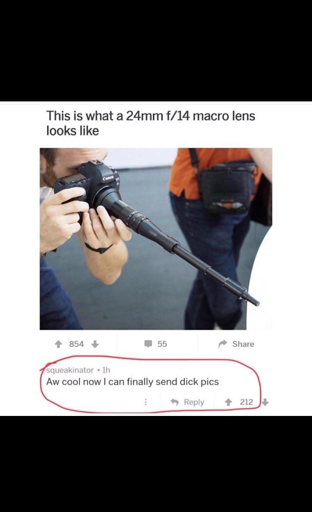 Because I wouldn’t notice the only other words in the picture