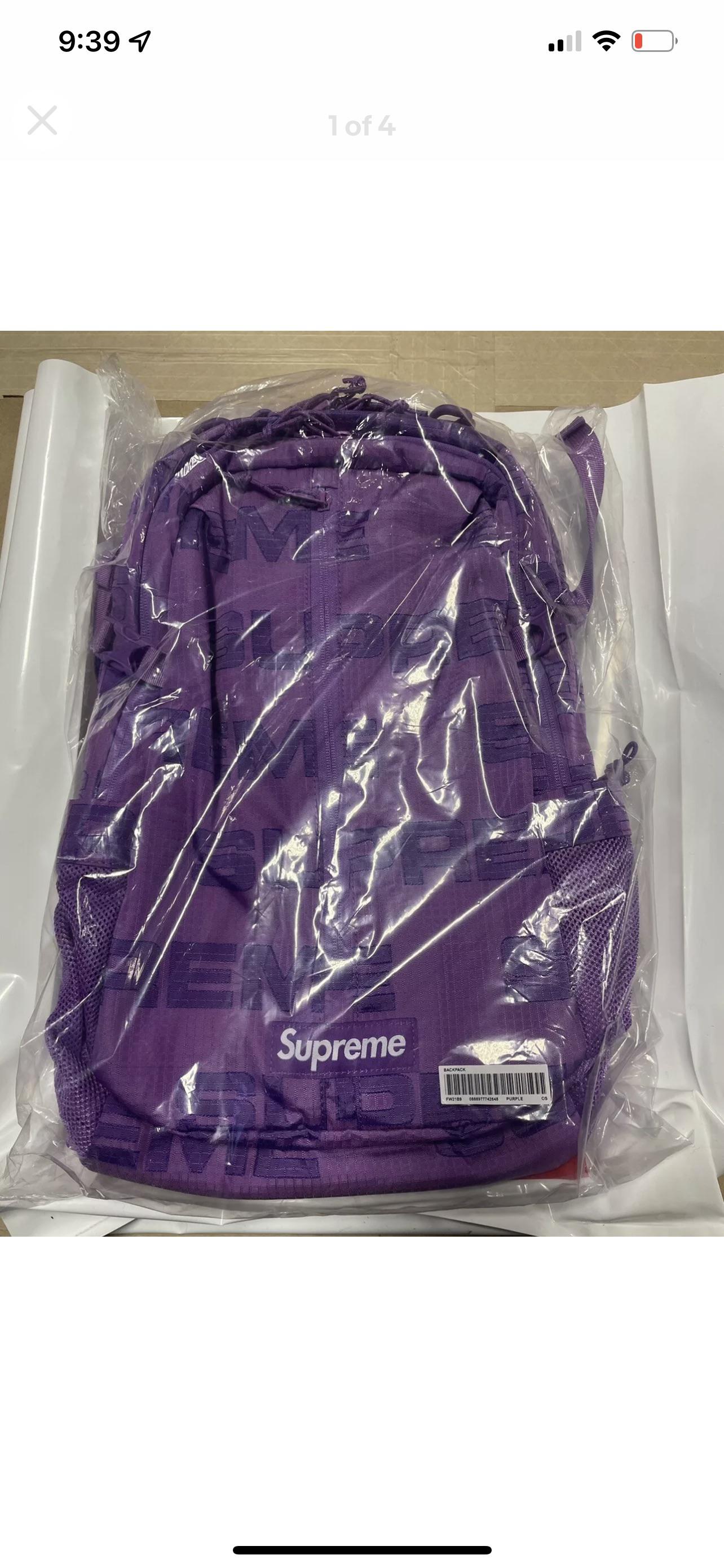 ISO purple supreme backpack r/DHgate