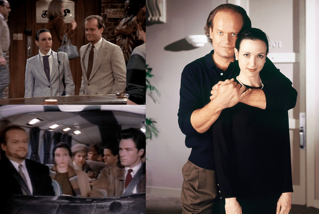 Frasier and Lilith. The couple that graced three great r/Cheers