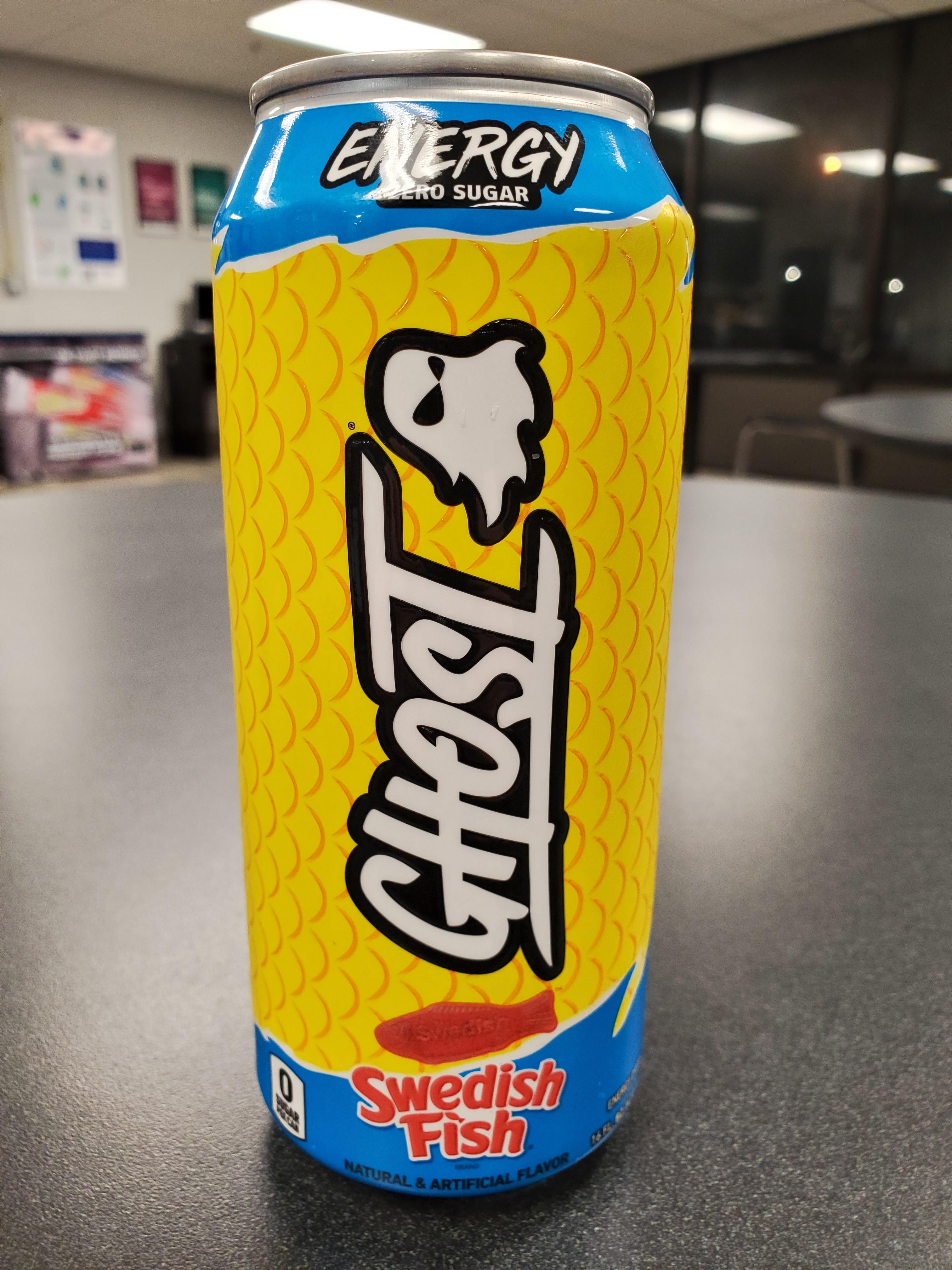 Ghost Swedish Fish Friday r/energydrinks