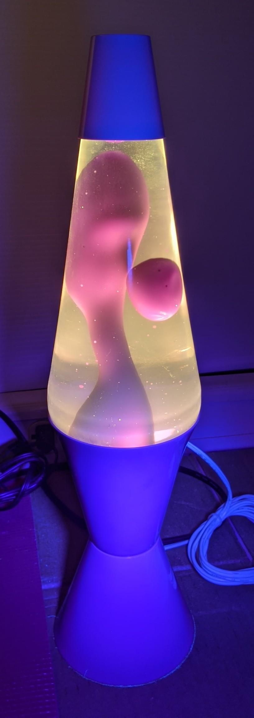 I’ve had this 1999 The Beatles Yellow Submarine lava lamp in my bedroom