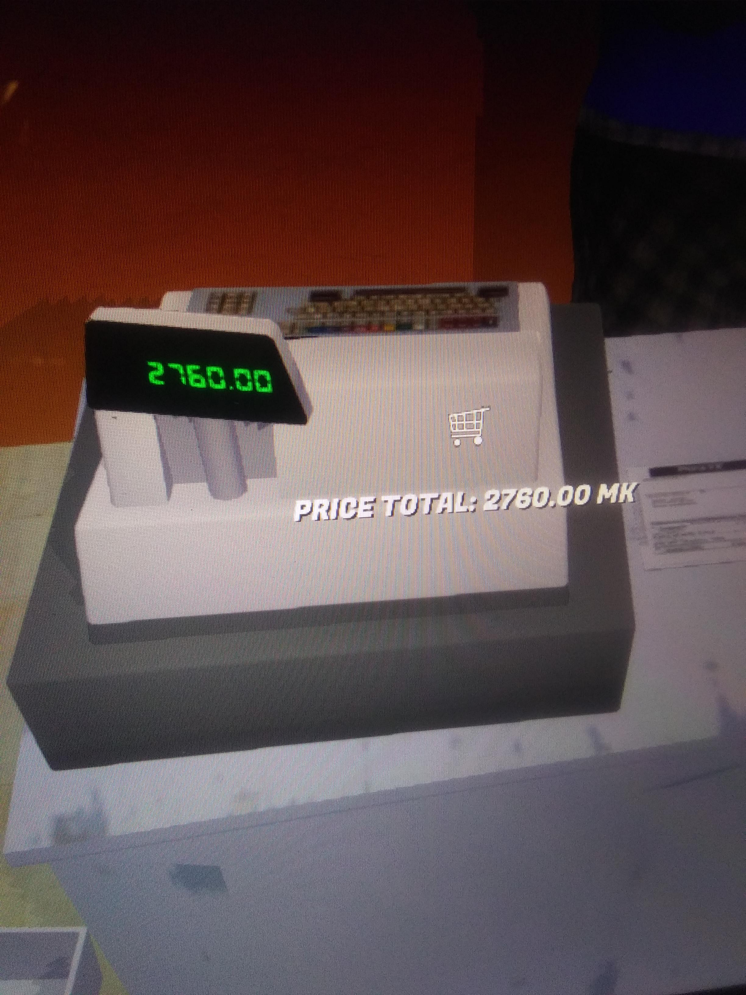 The cash register is stuck like this and i dont have the money. How do