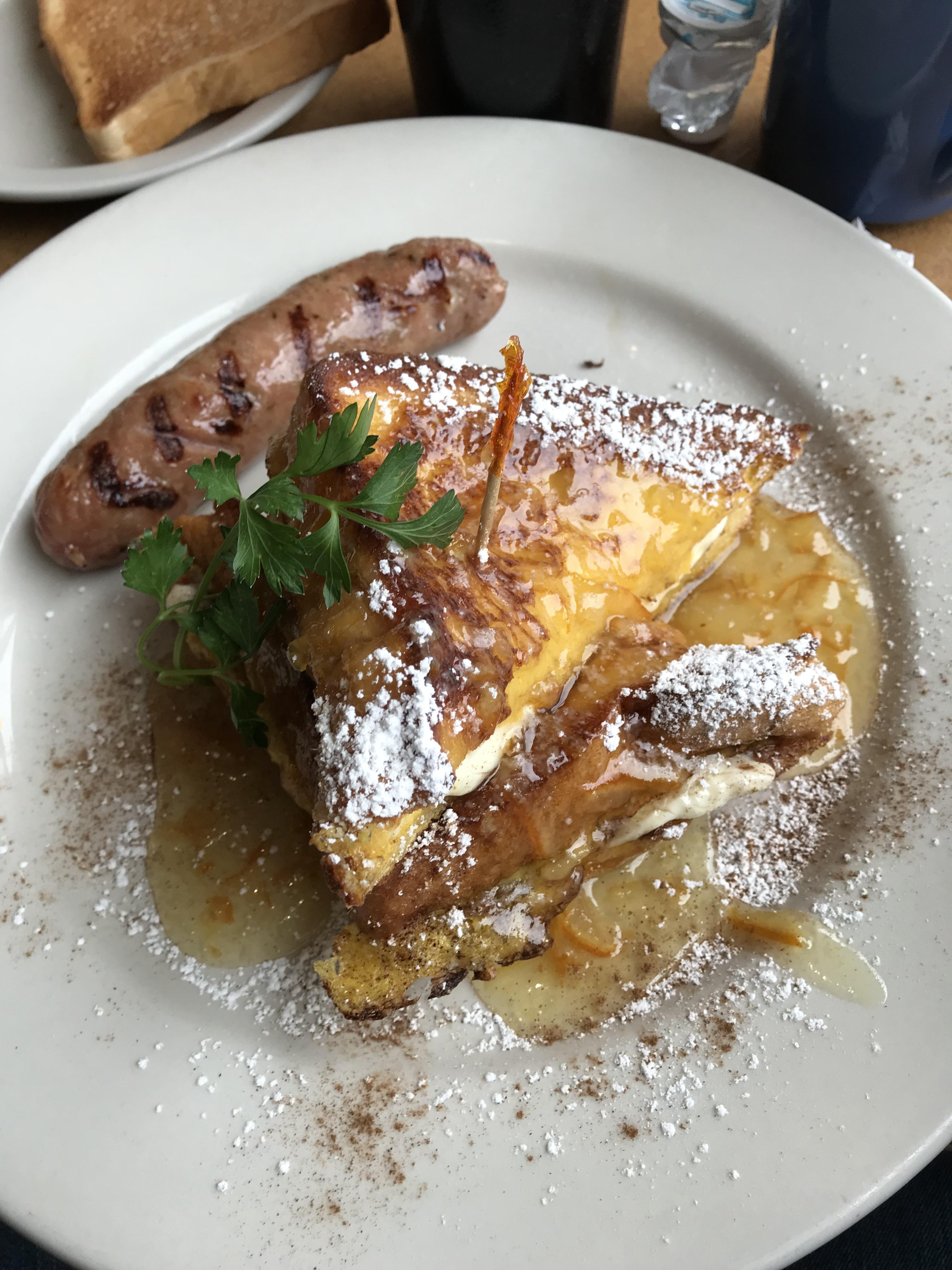 Stella’s Diner stuffed French toast r/lakeview