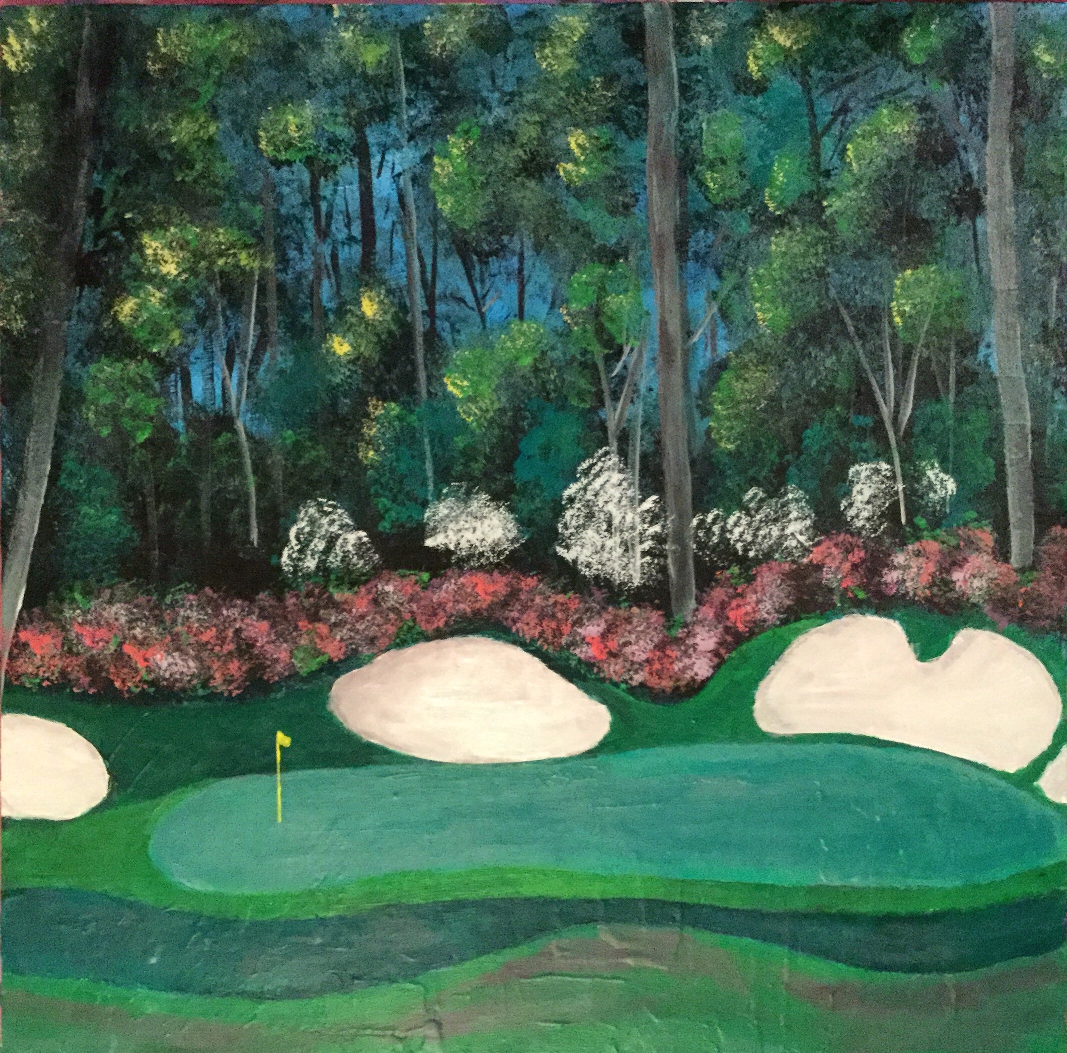 Top 94+ Wallpaper Is The Grass Painted At Augusta Excellent