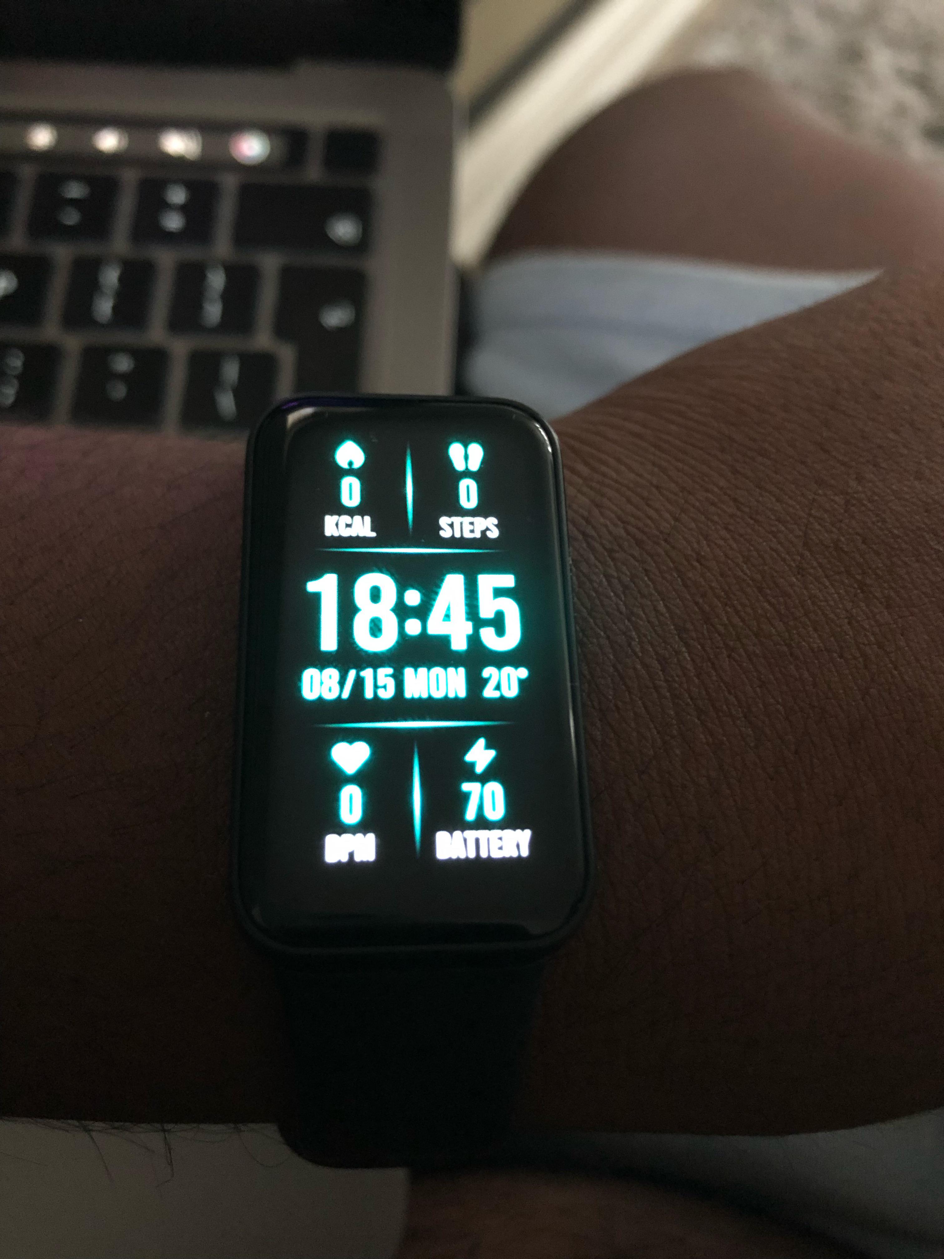 How can I download and upload watch faces on my redmi smartband pro