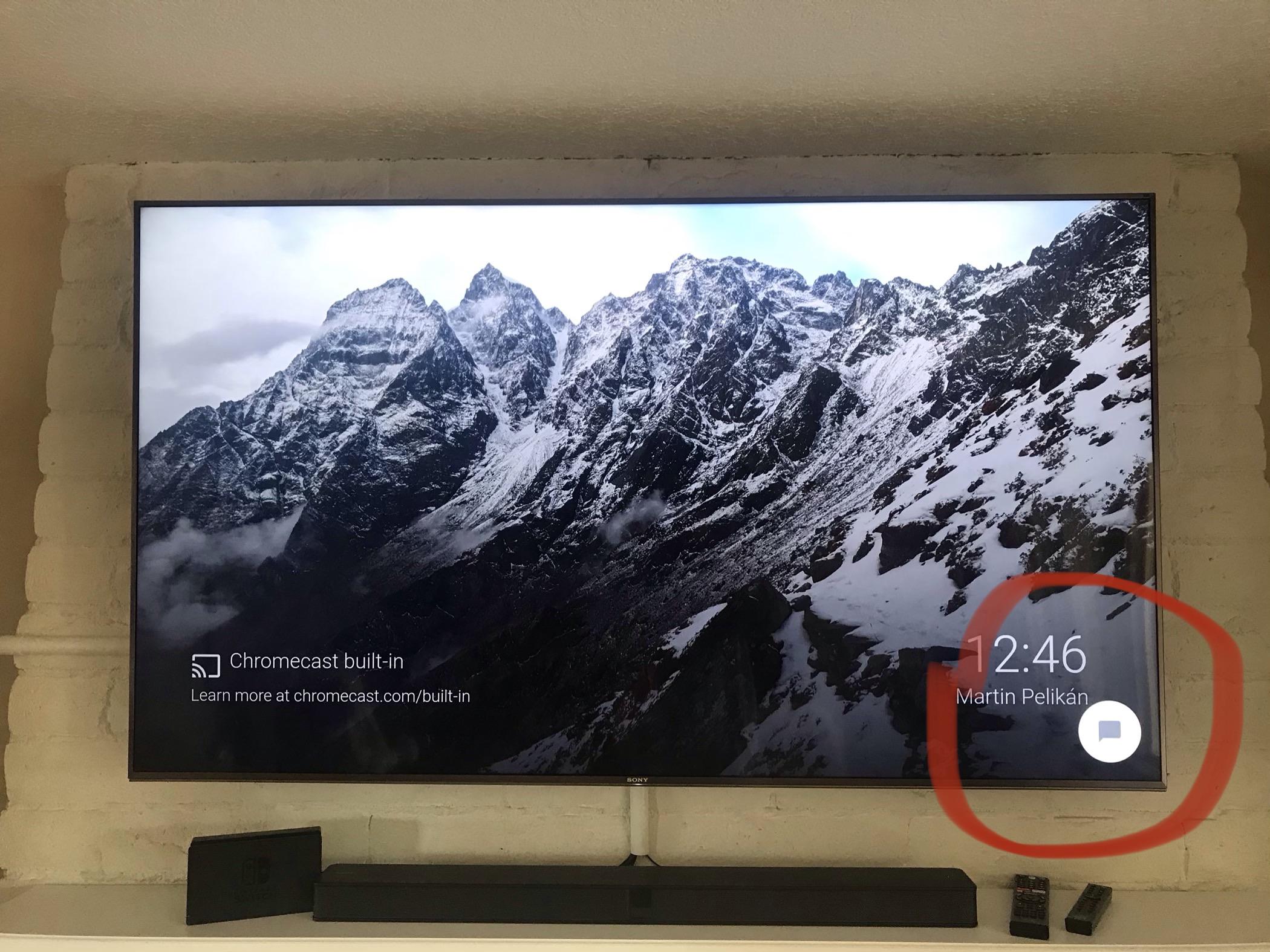 Need help removing the icon in the lower right corner of the screen