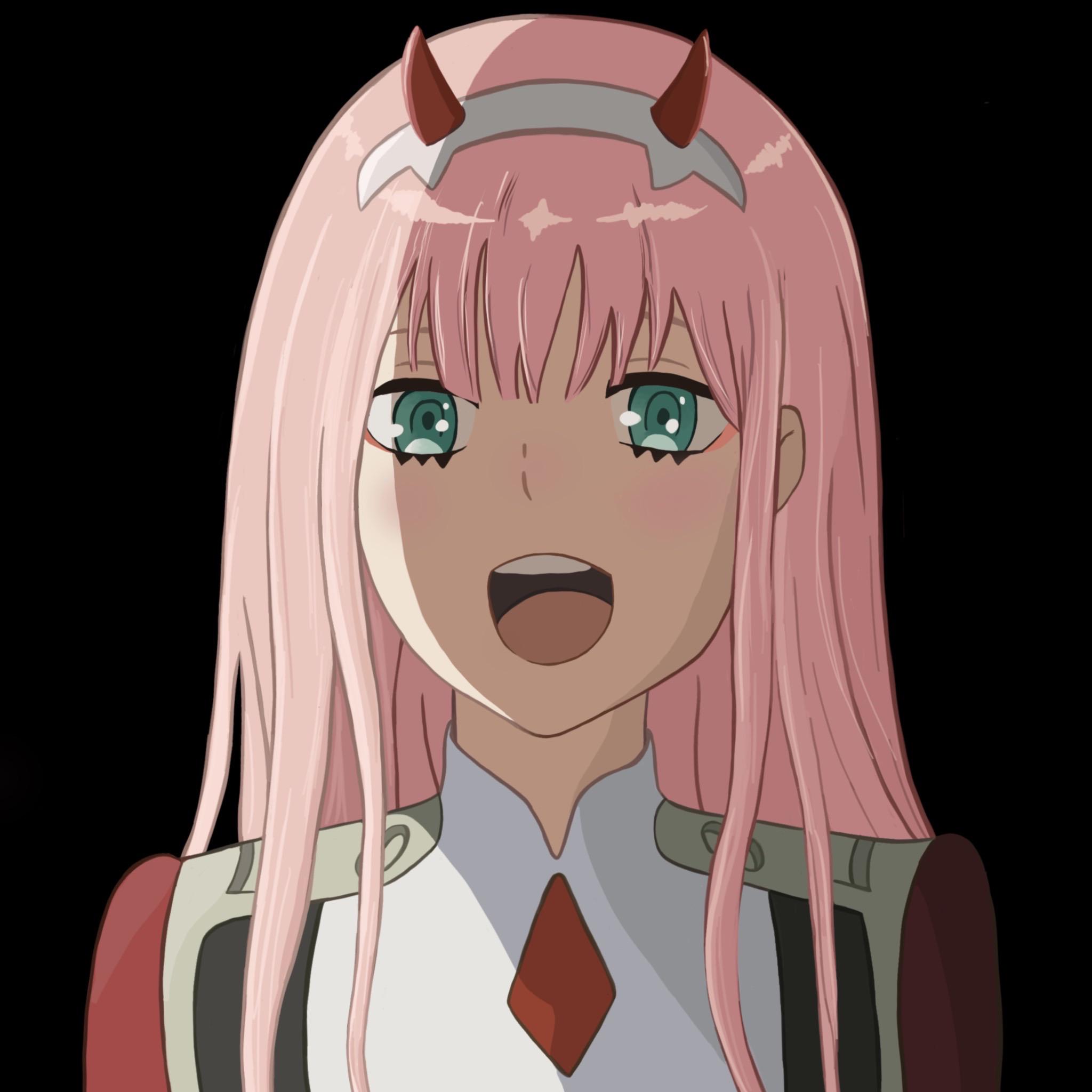 My Zero Two drawing, what do u guys think? 3 ZeroTwo