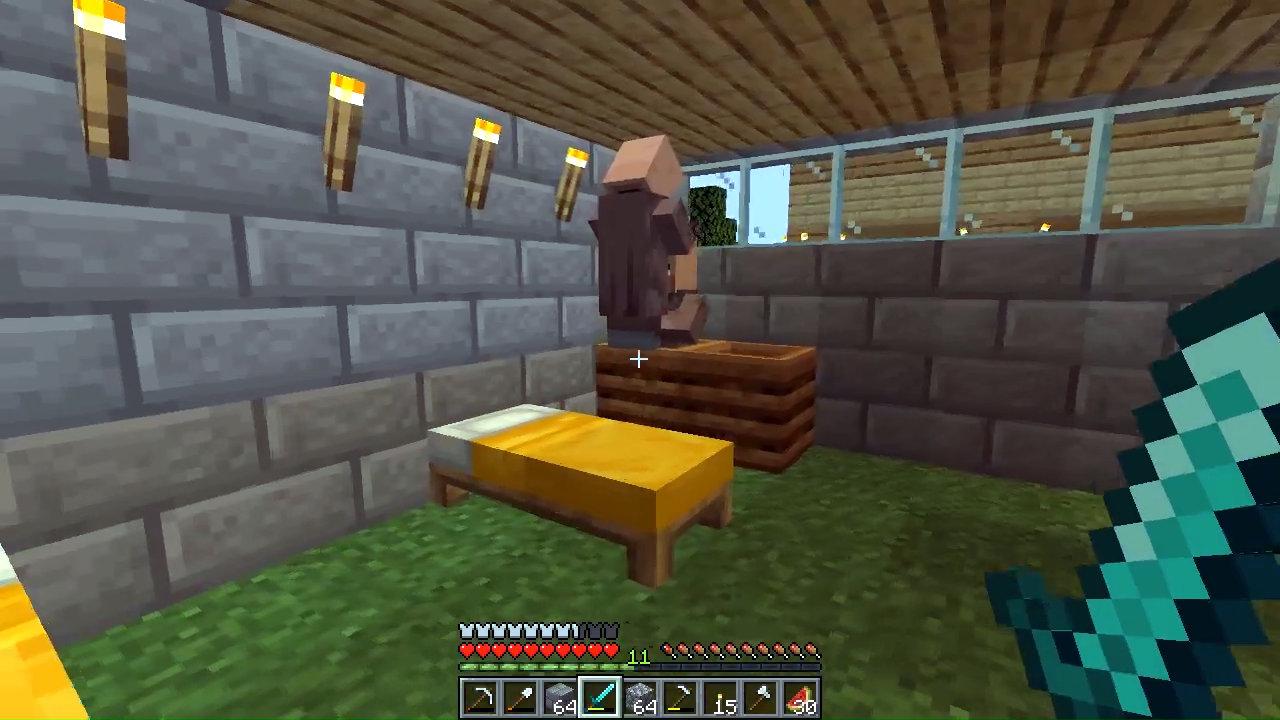 I think my villagers found another use for composters. r/Minecraft