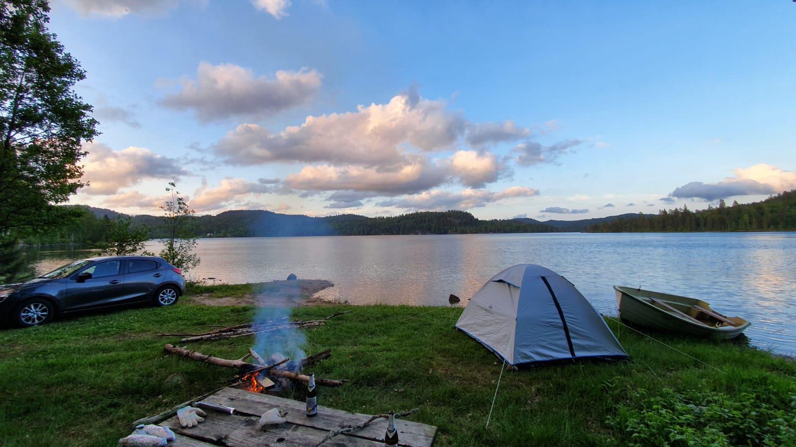 First time wild camping in Norway. r/camping