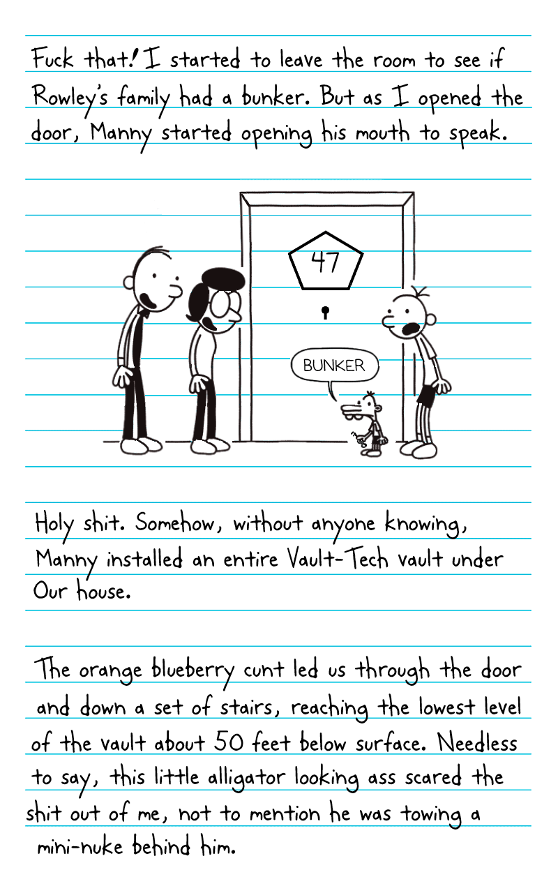 Greg Heffley in Fallout (Part 2) r/LodedDiper