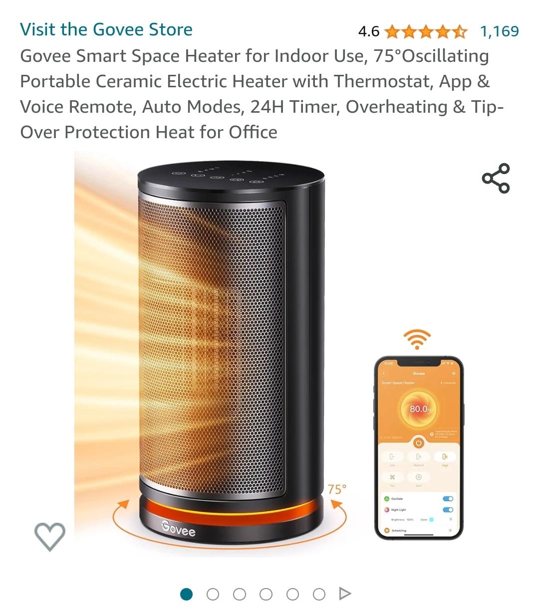 Govee Smart Space Heater : r/homeassistant