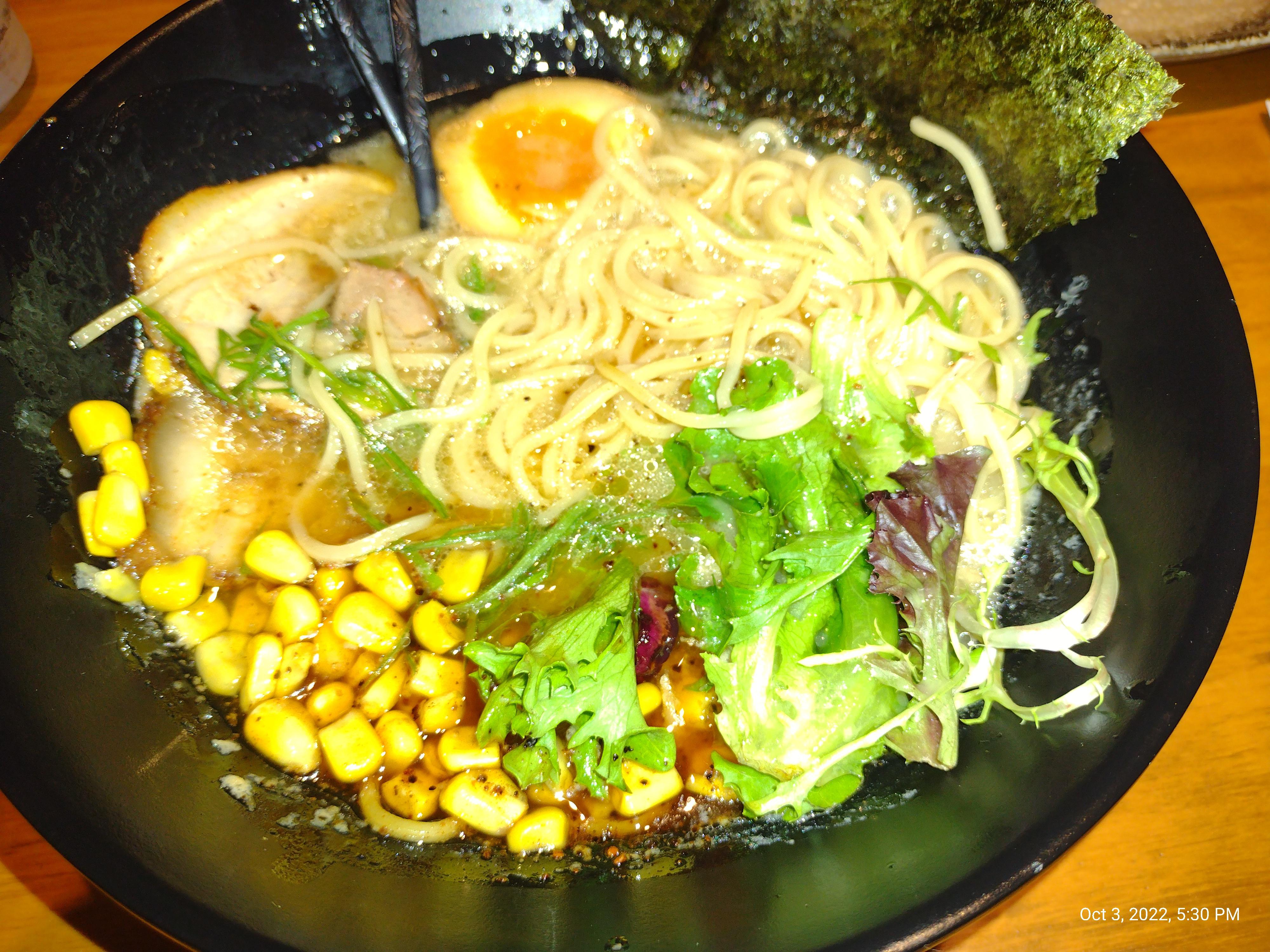 tonkotsu shio black ramen wackado ramen r/ramen