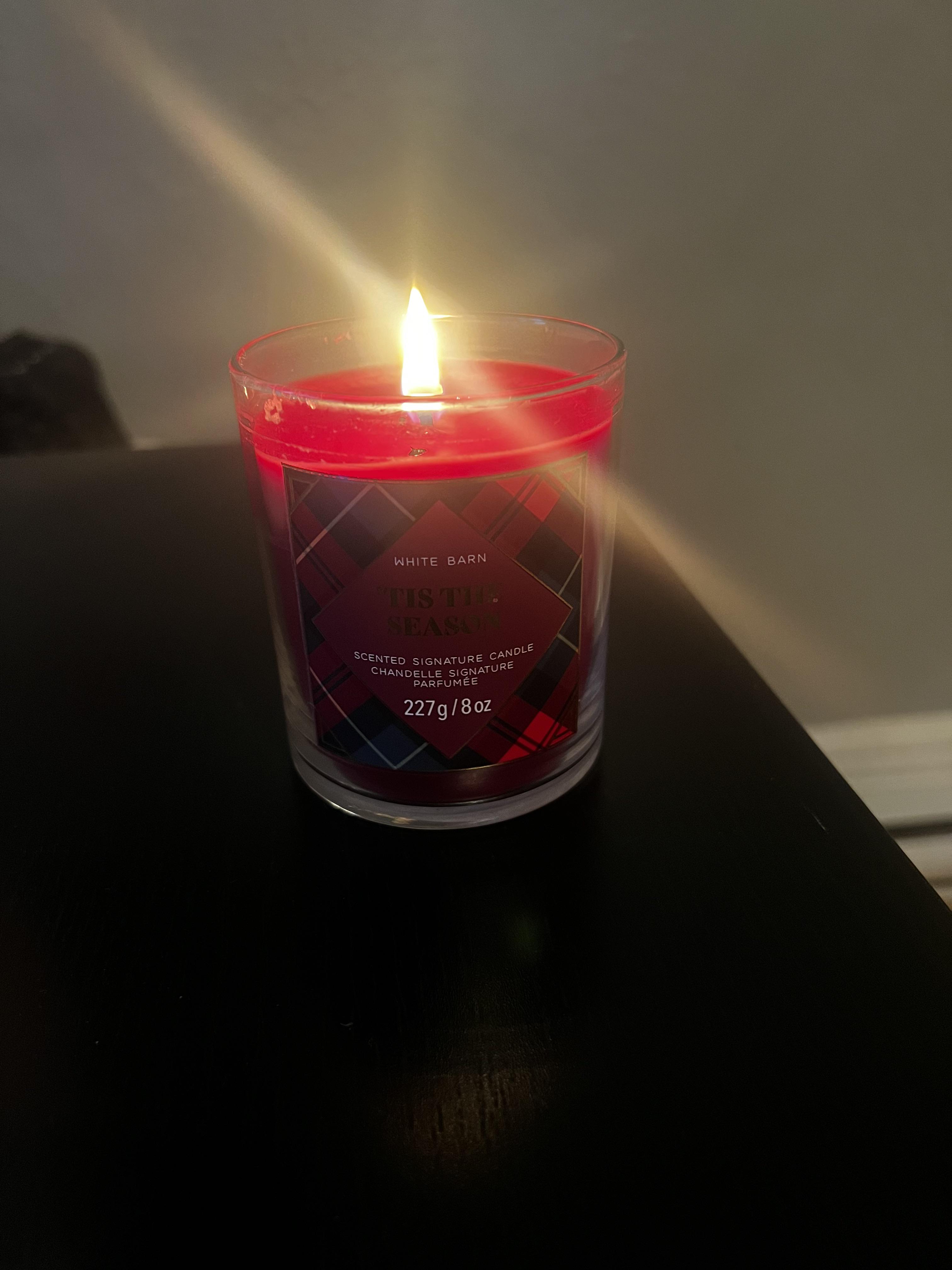 One of my absolute favourite scents! What is everyone burning on this cold January day? r