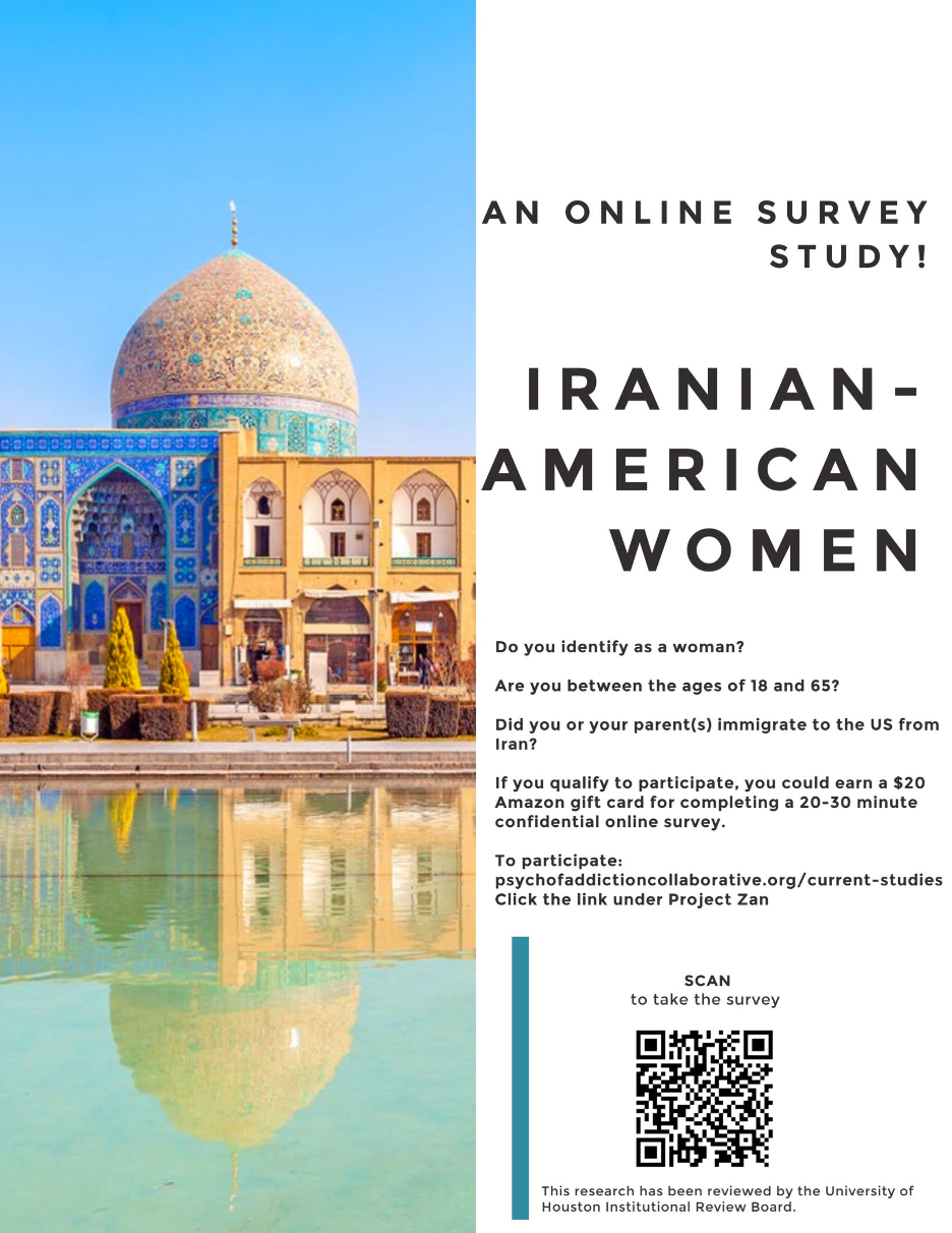 Research Study on Iranians!!! (20 gift card for completion!) DM me