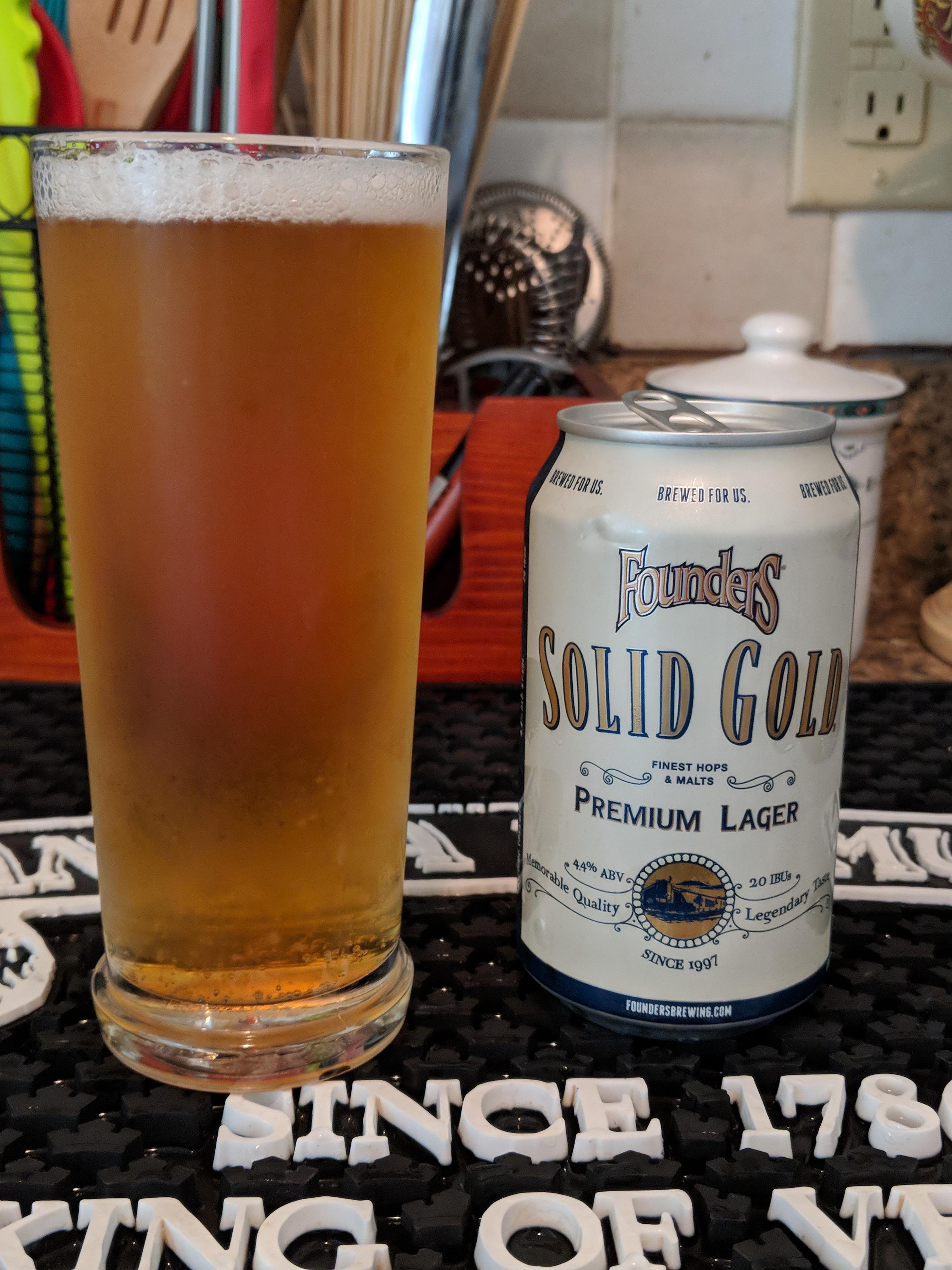Founder's Solid Gold Beer of the Summer (as far as I am concerned) r