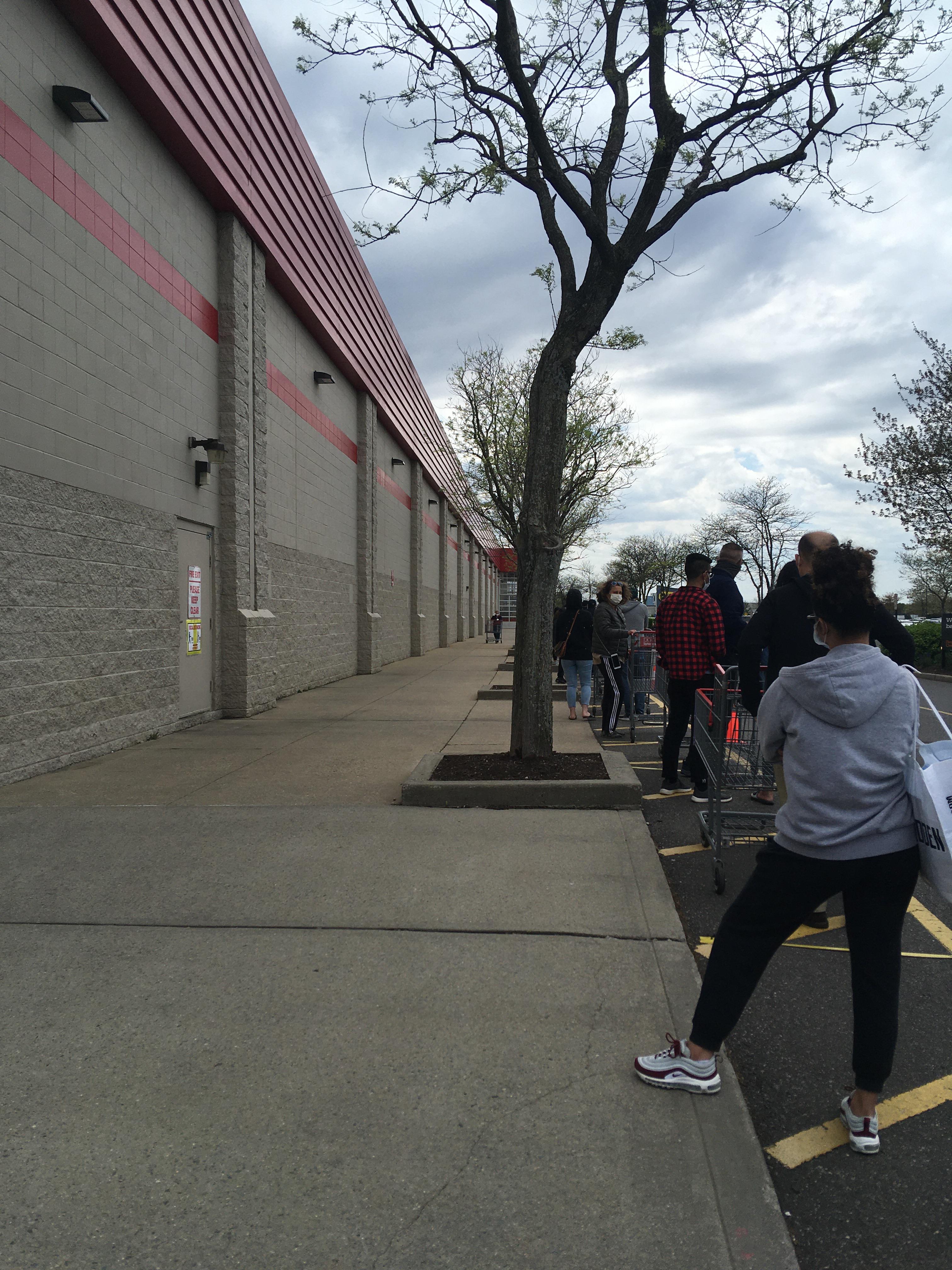 The line at Westbury Costco r/longisland