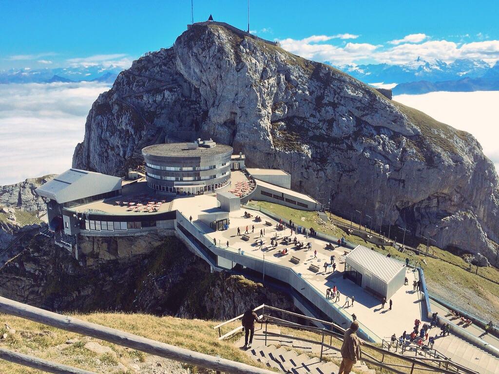 I was fortunate enough to stay at the Hotel PilatusKulm, whilst on a