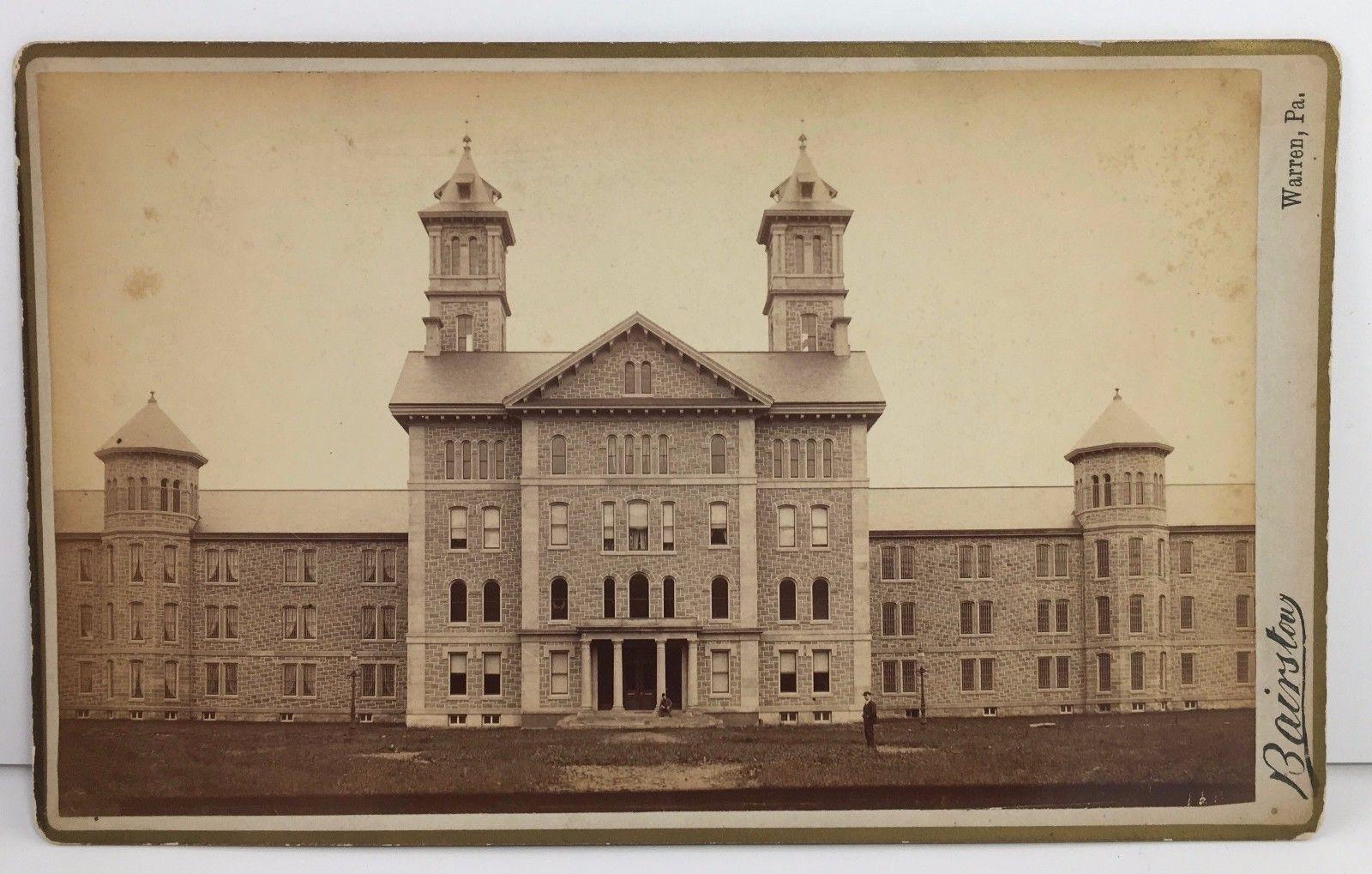 Warren State Hospital when it was first opened, 1880. r/Asylums