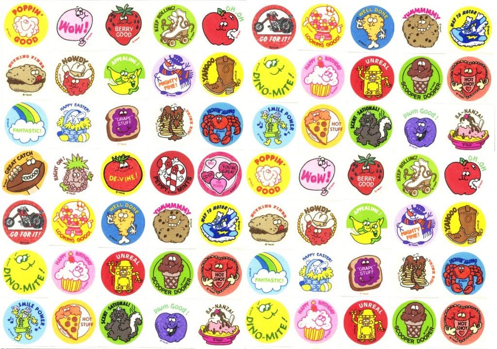 Scratch and Sniff Stickers r/nostalgia