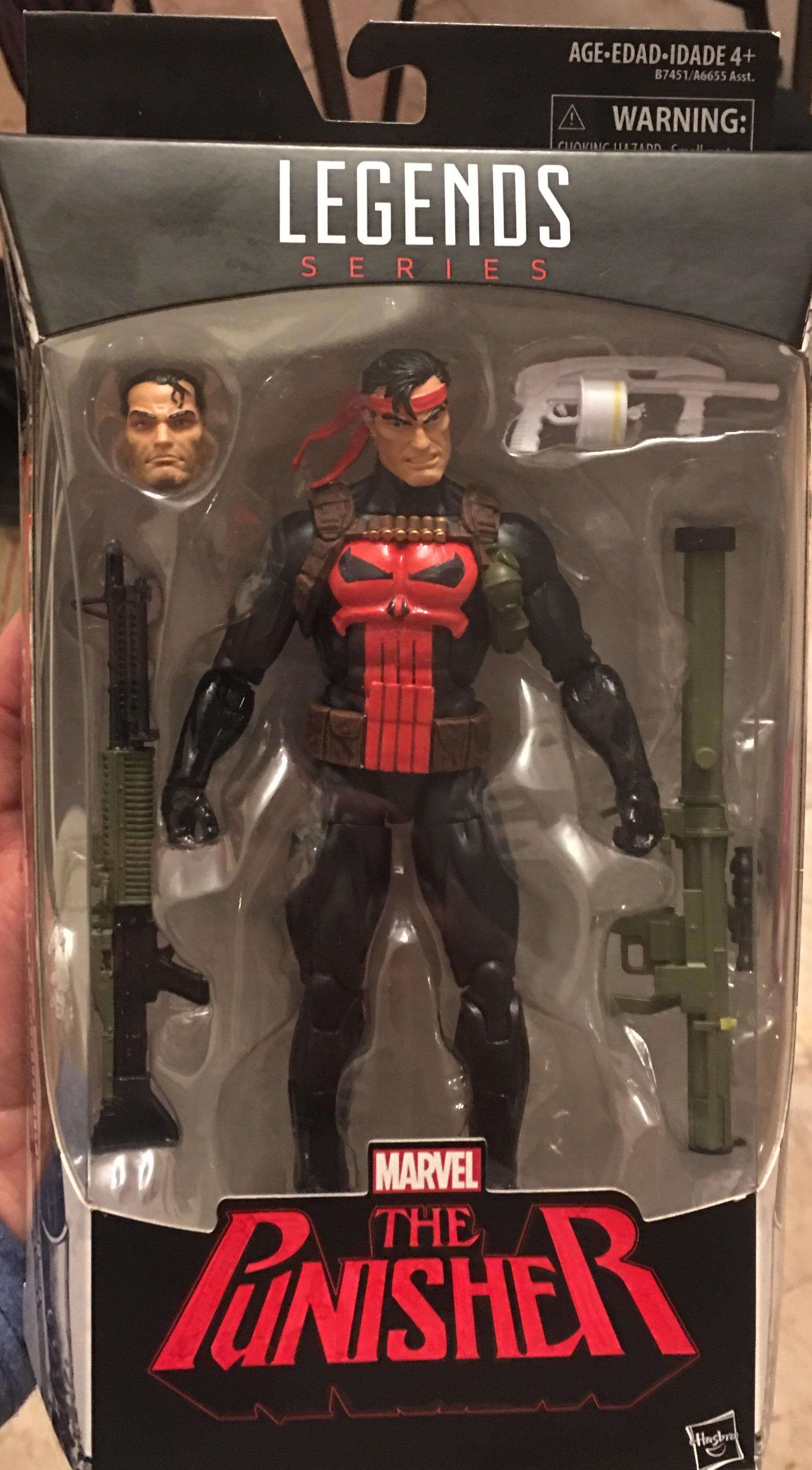 My custom Thunderbolts punisher. Did some customization to the box also