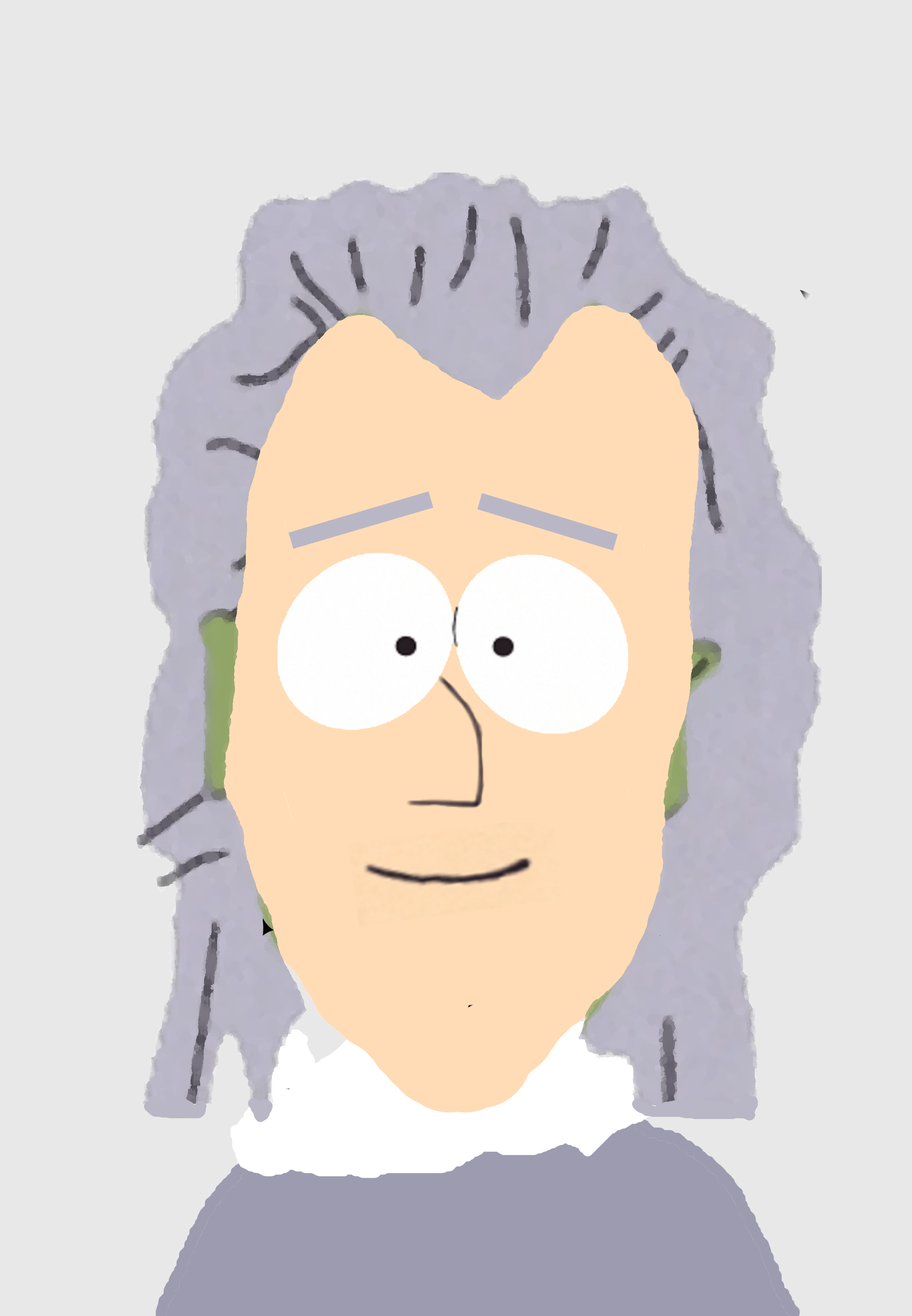 I decided to make a picture of kyle's grandma. r/southpark