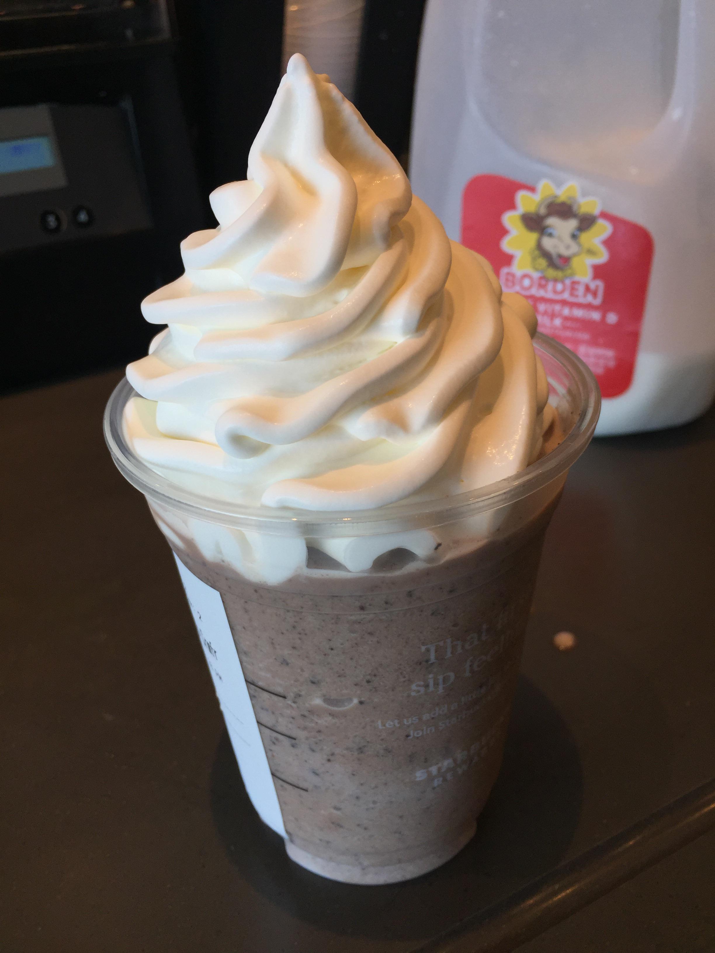 On today’s episode of soft serve ice cream whip cream... r/starbucks