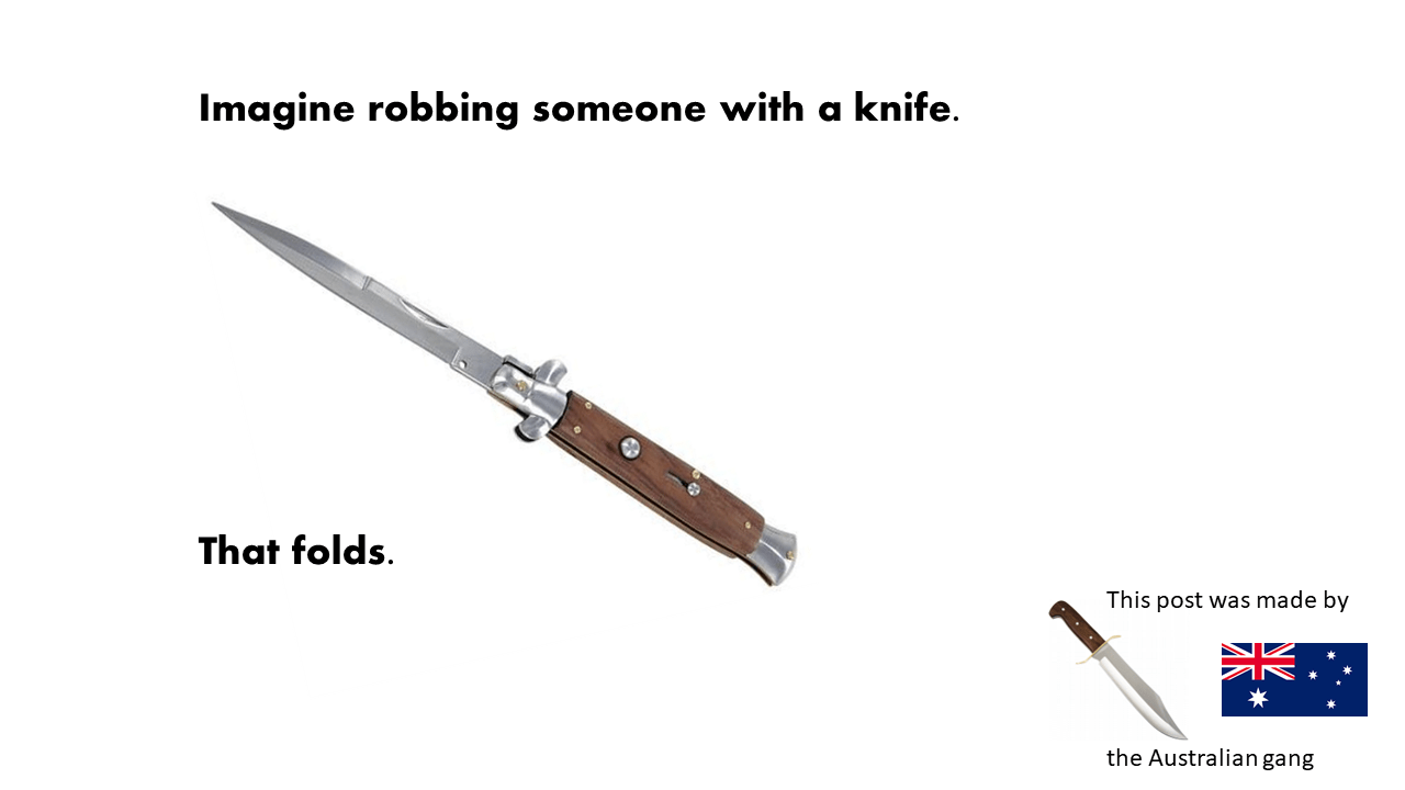 That's not a knife r/memes
