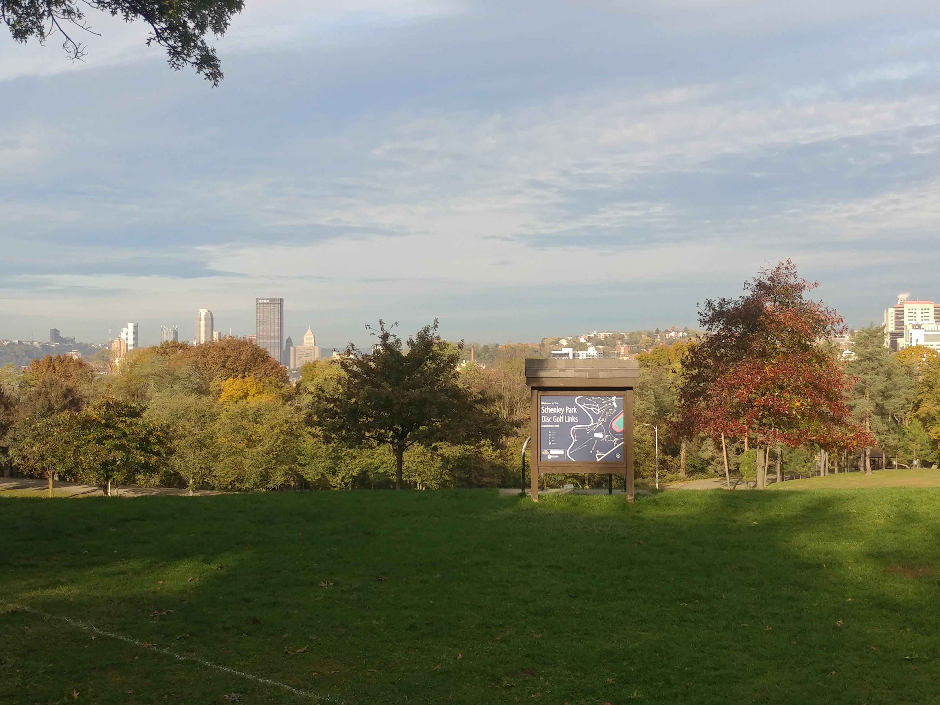Schenley Park Pittsburg,PA r/discgolf
