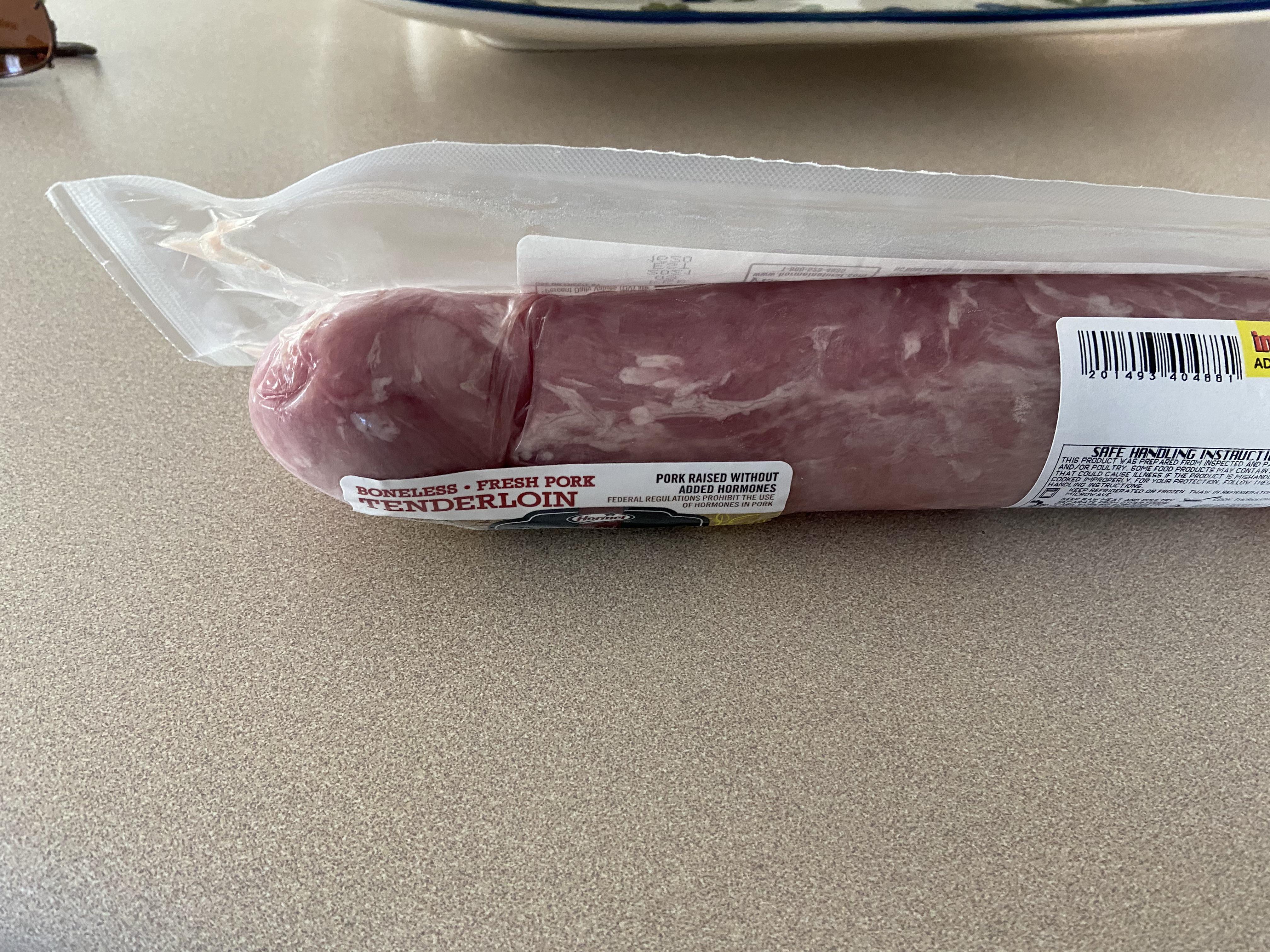 Pork tenderloin came with safe handling instructions. r/funny