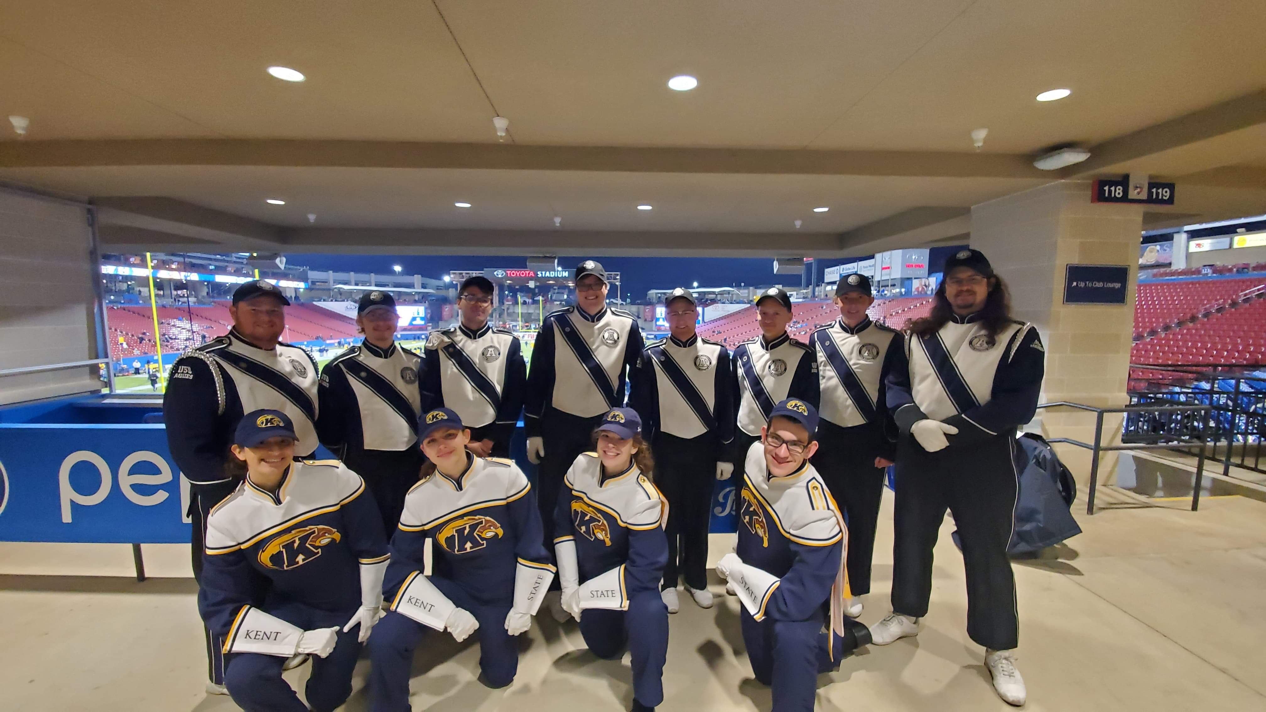 Combined Tuba sections at the Frisco Bowl in Texas r/marchingband