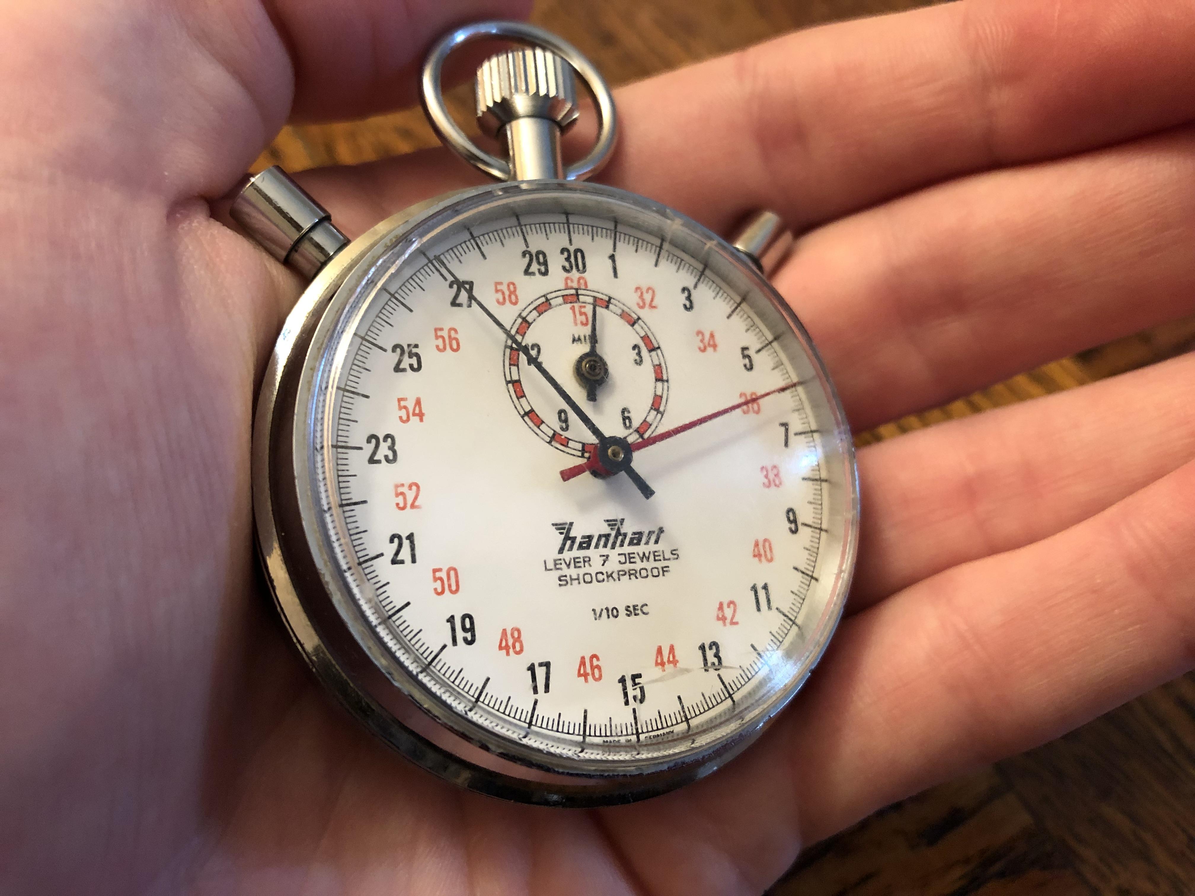 [WTS] Hanhart Rattrapante Stopwatch 200 r/Watchexchange