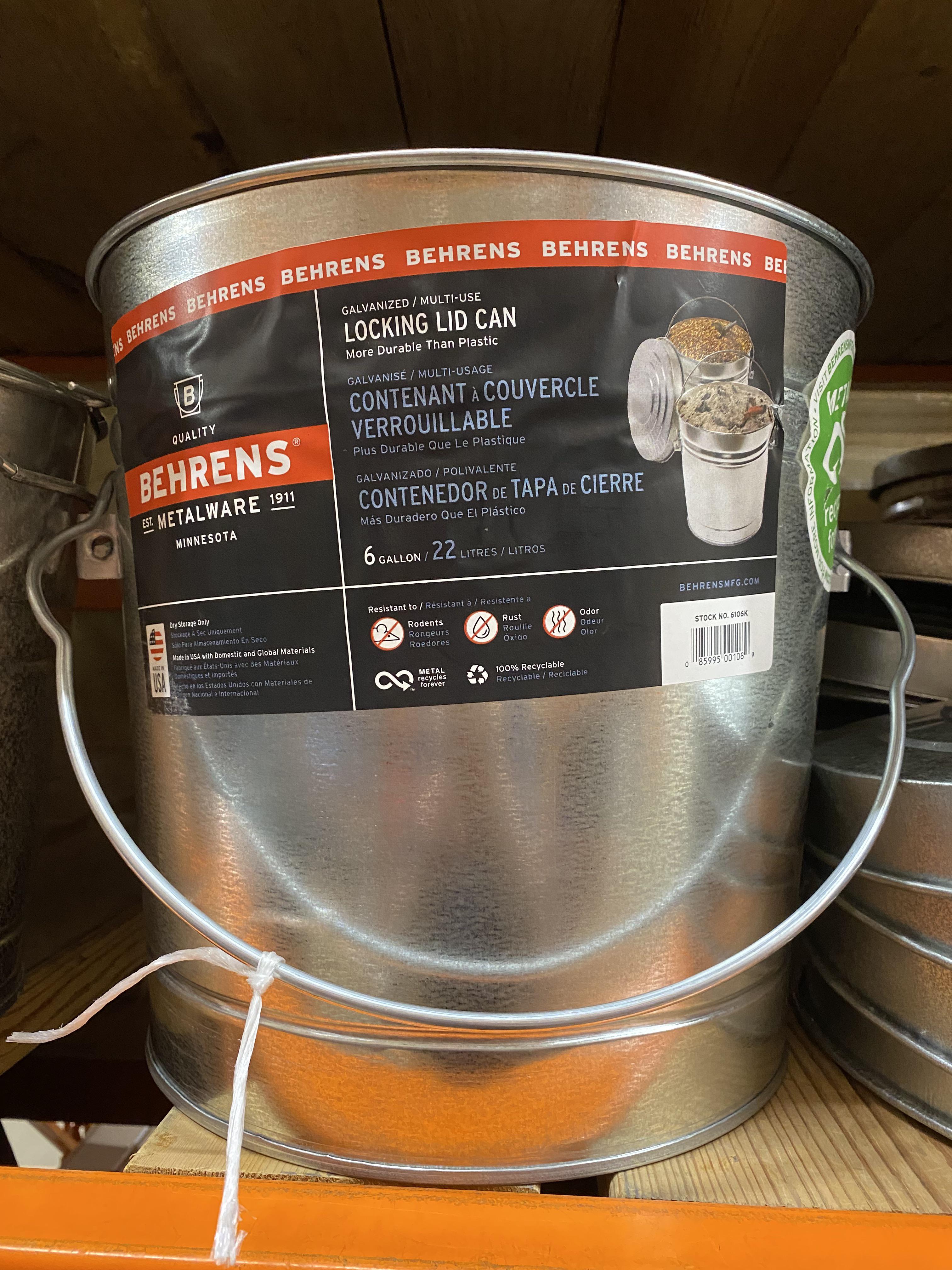 Pellet storage. Has anyone used one of these to store pellets? Found it at Depot. r/Traeger