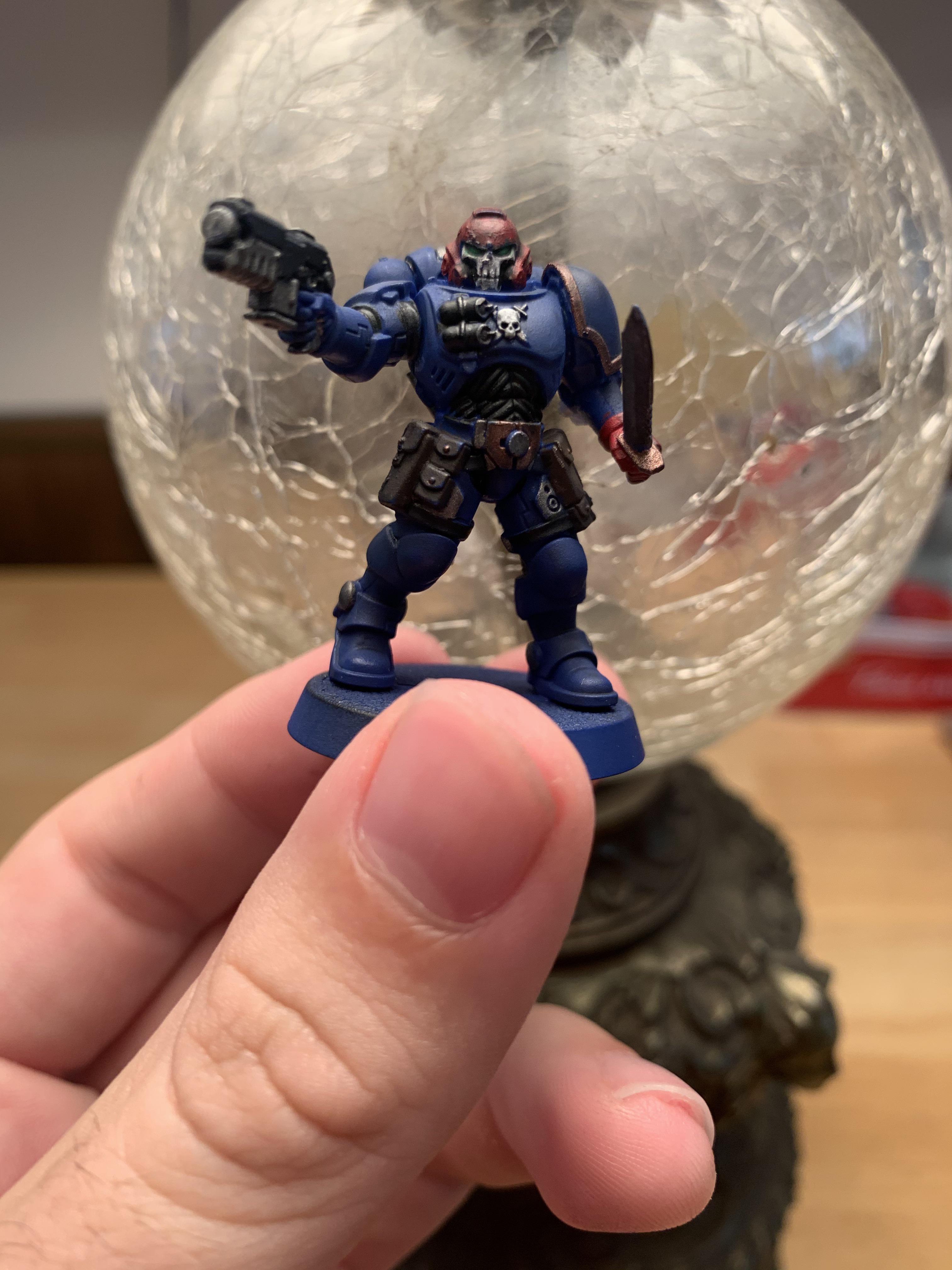 First time painting a mini, little frustrating but definitely