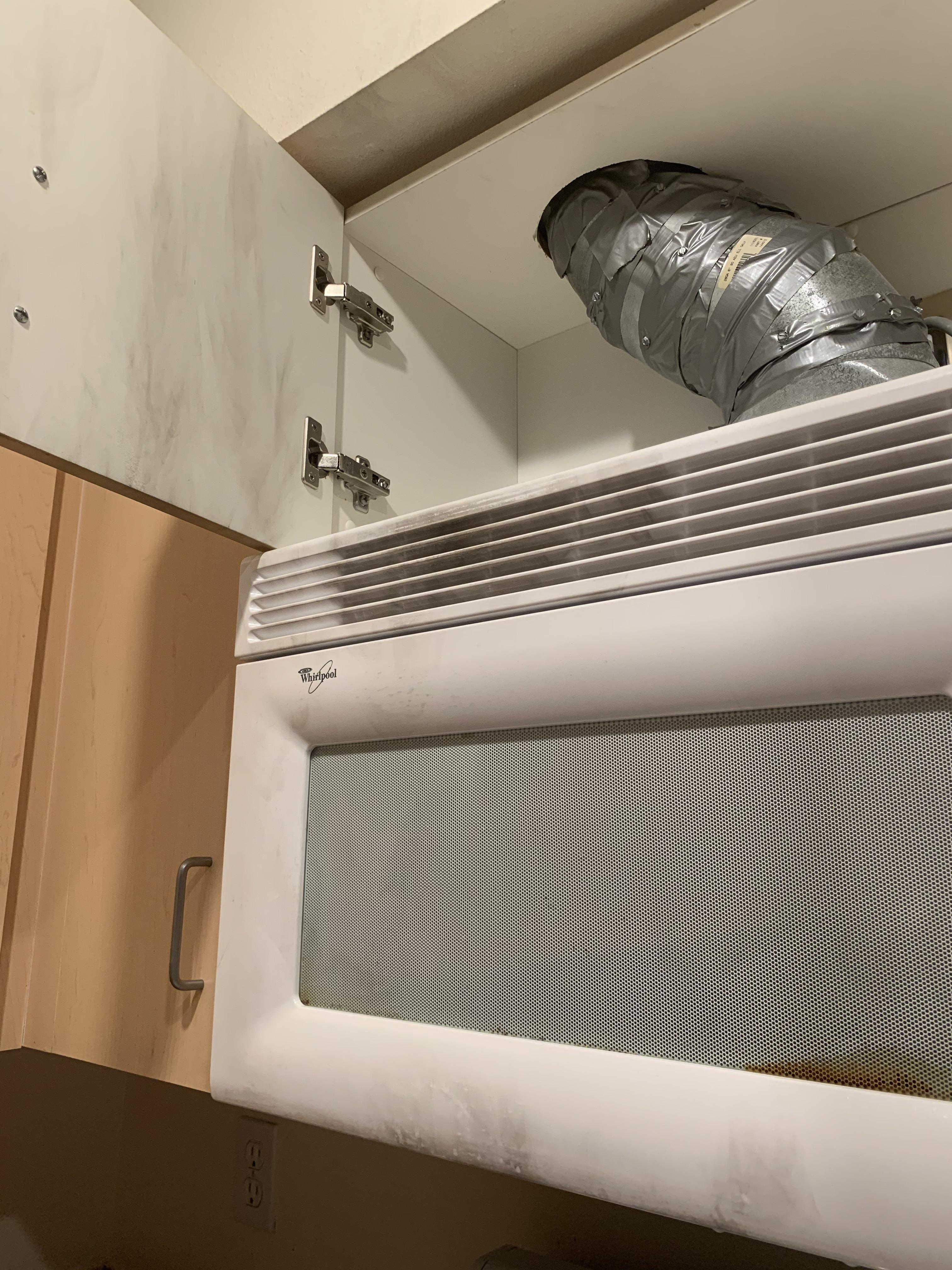 Any tips on how to clean black stains after grease fire? (On microwave