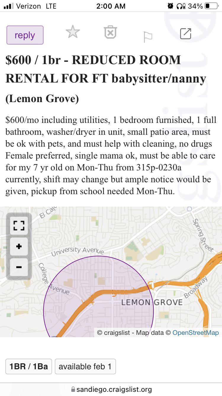 What a sweet deal! You get to pay someone 600 dollars/month to work