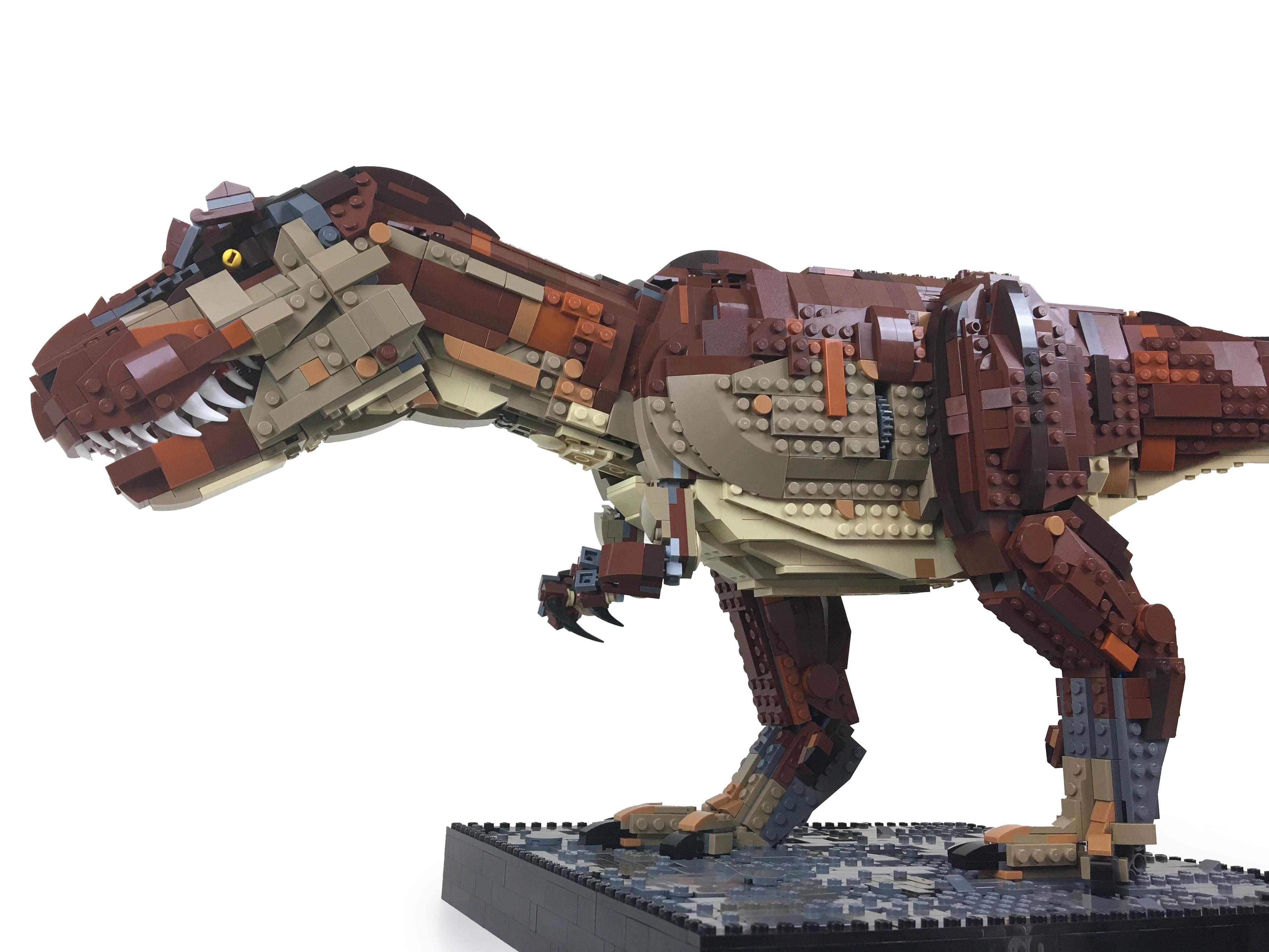 Fully custom Trex is complete! Check out the video for more details