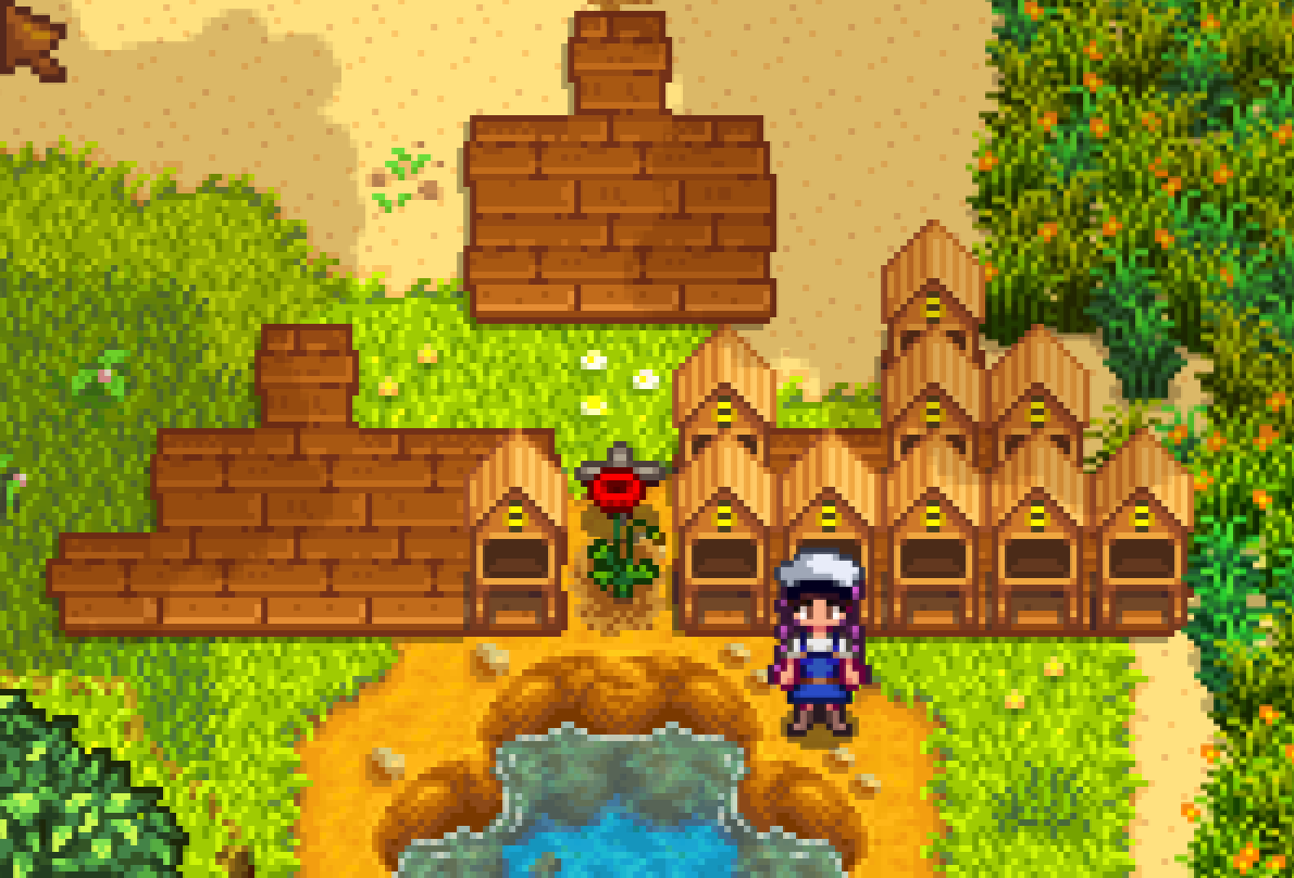 cheeky sprinkleraccessible spot on beach farm r/StardewValley