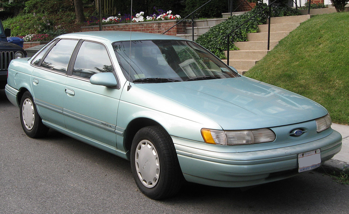 1993 Ford Taurus the official car of coming with a cassette tape of