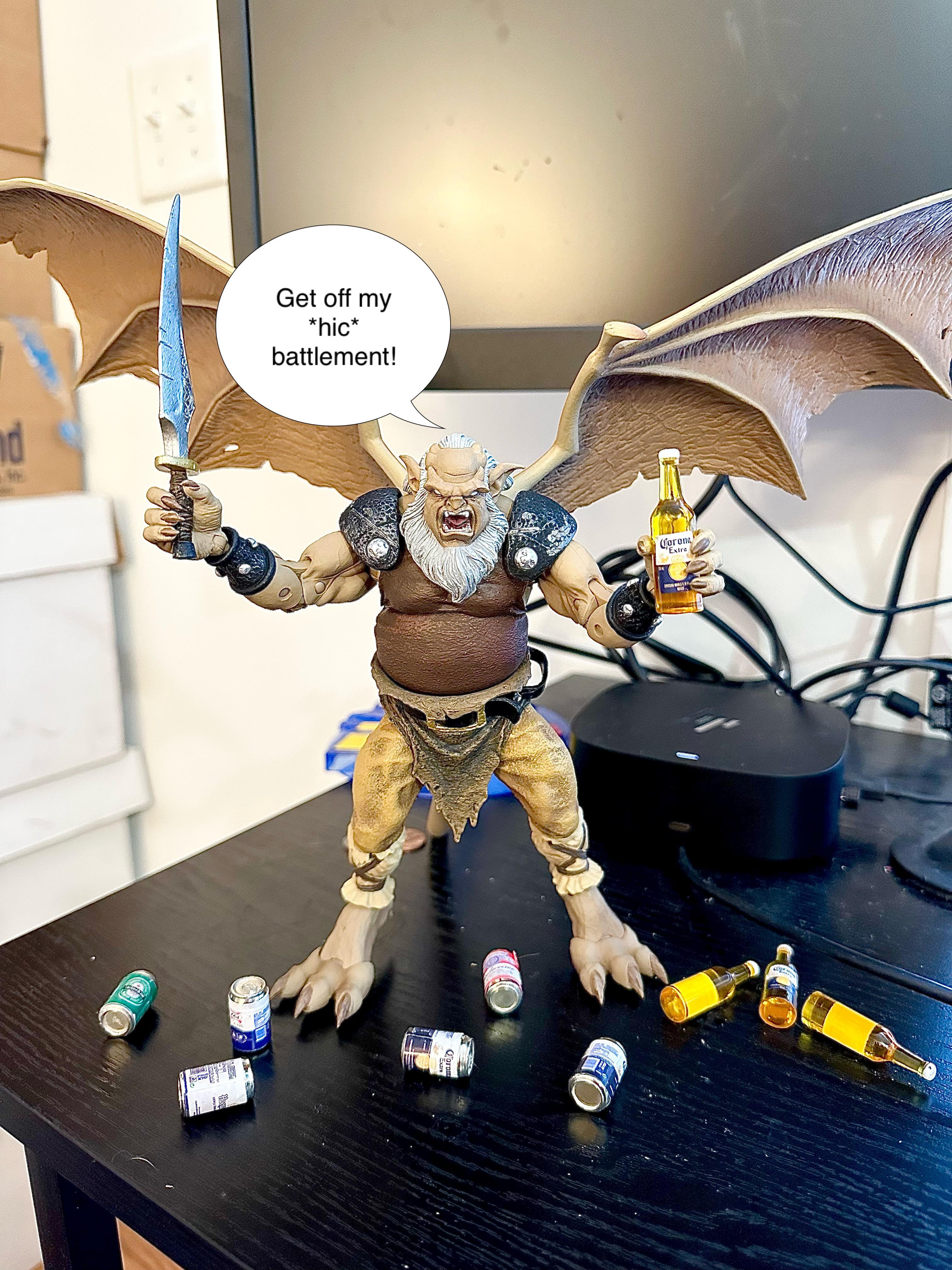 Neca Gargoyles. So I’ve been on the fence about the Neca Gargoyles