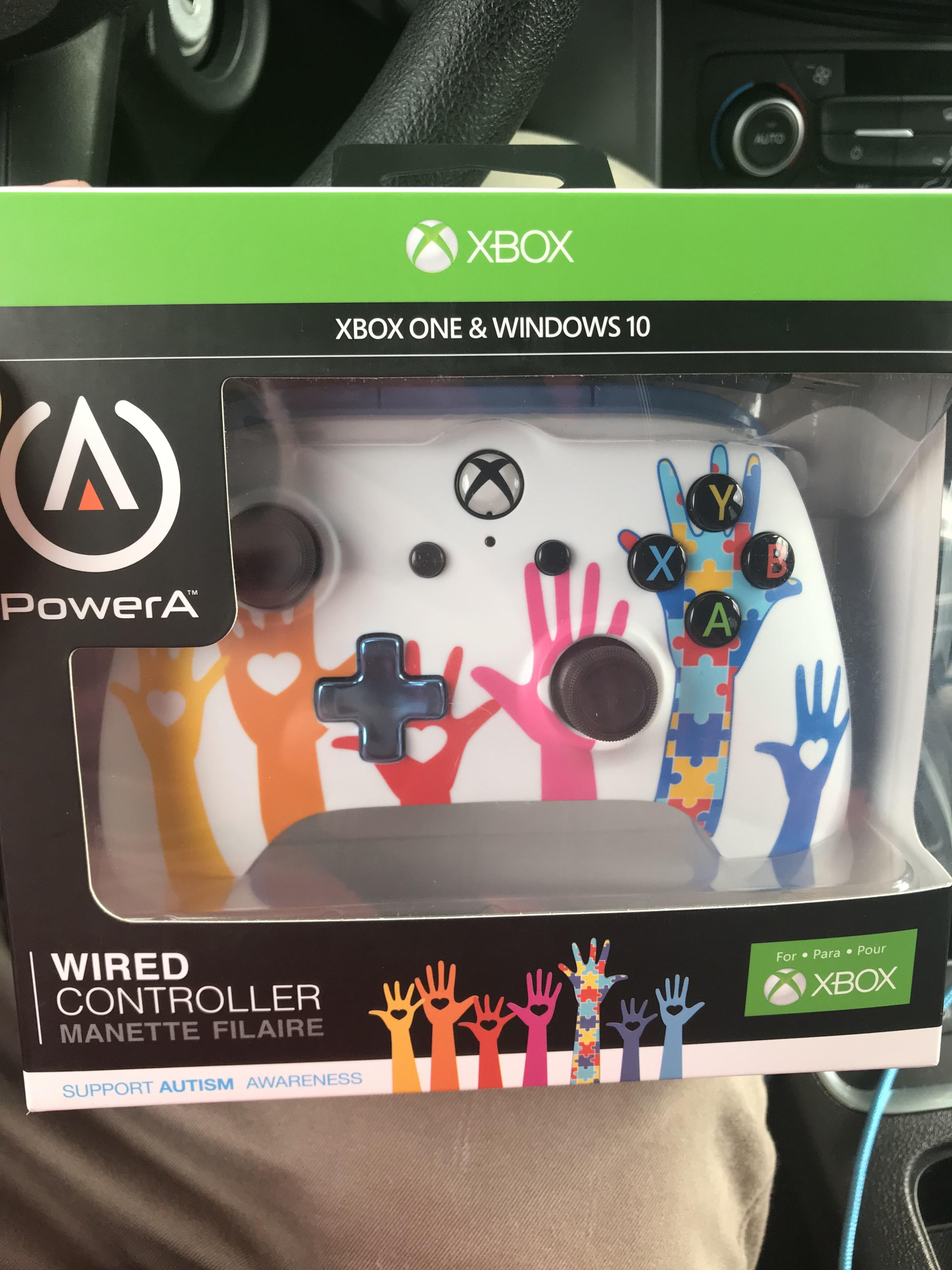 Autism Awareness Xbox One Controller. Awesome idea by Microsoft and