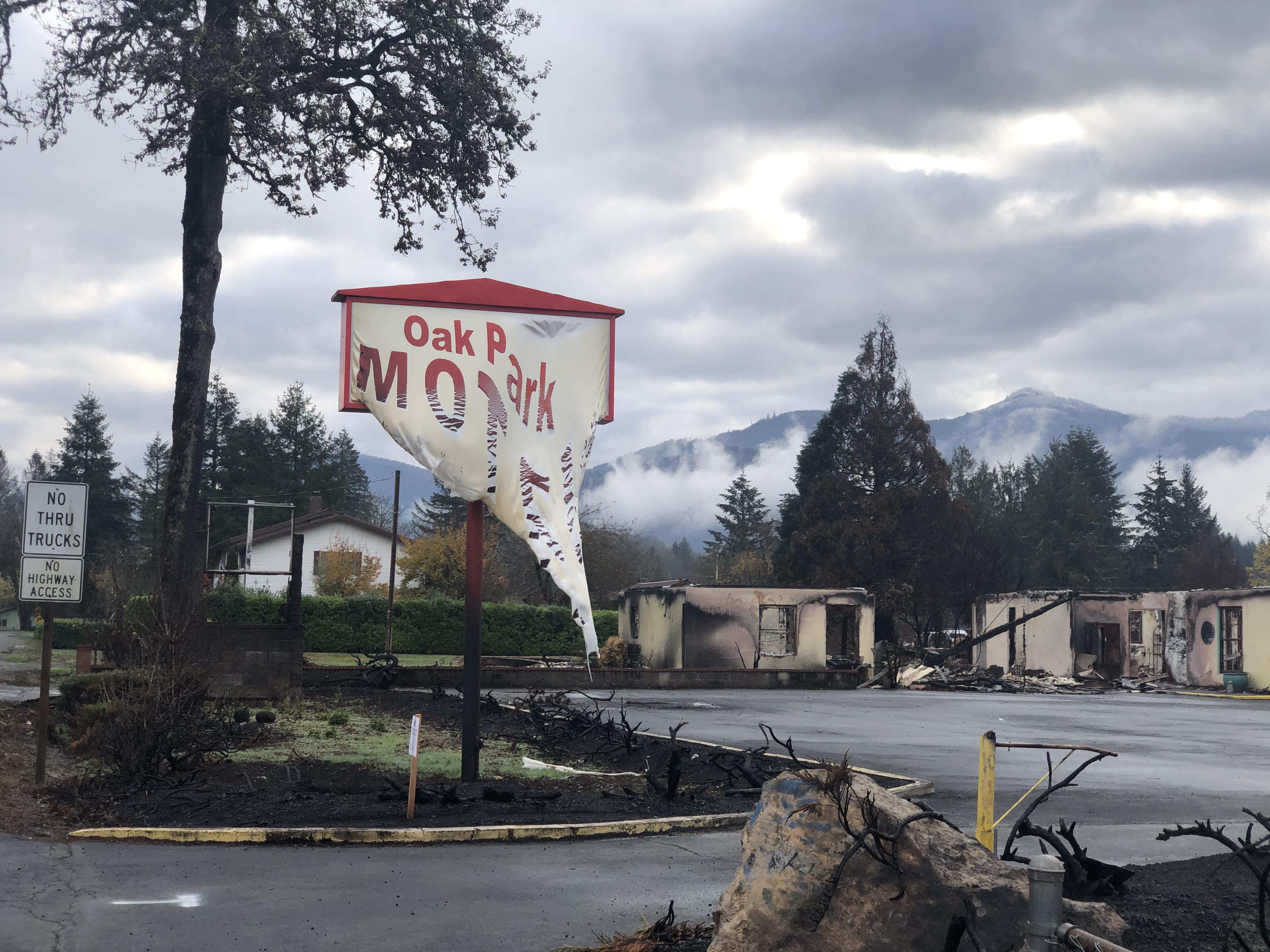 Beechie Creek fire damage in Gates, Oregon r/AbandonedPorn