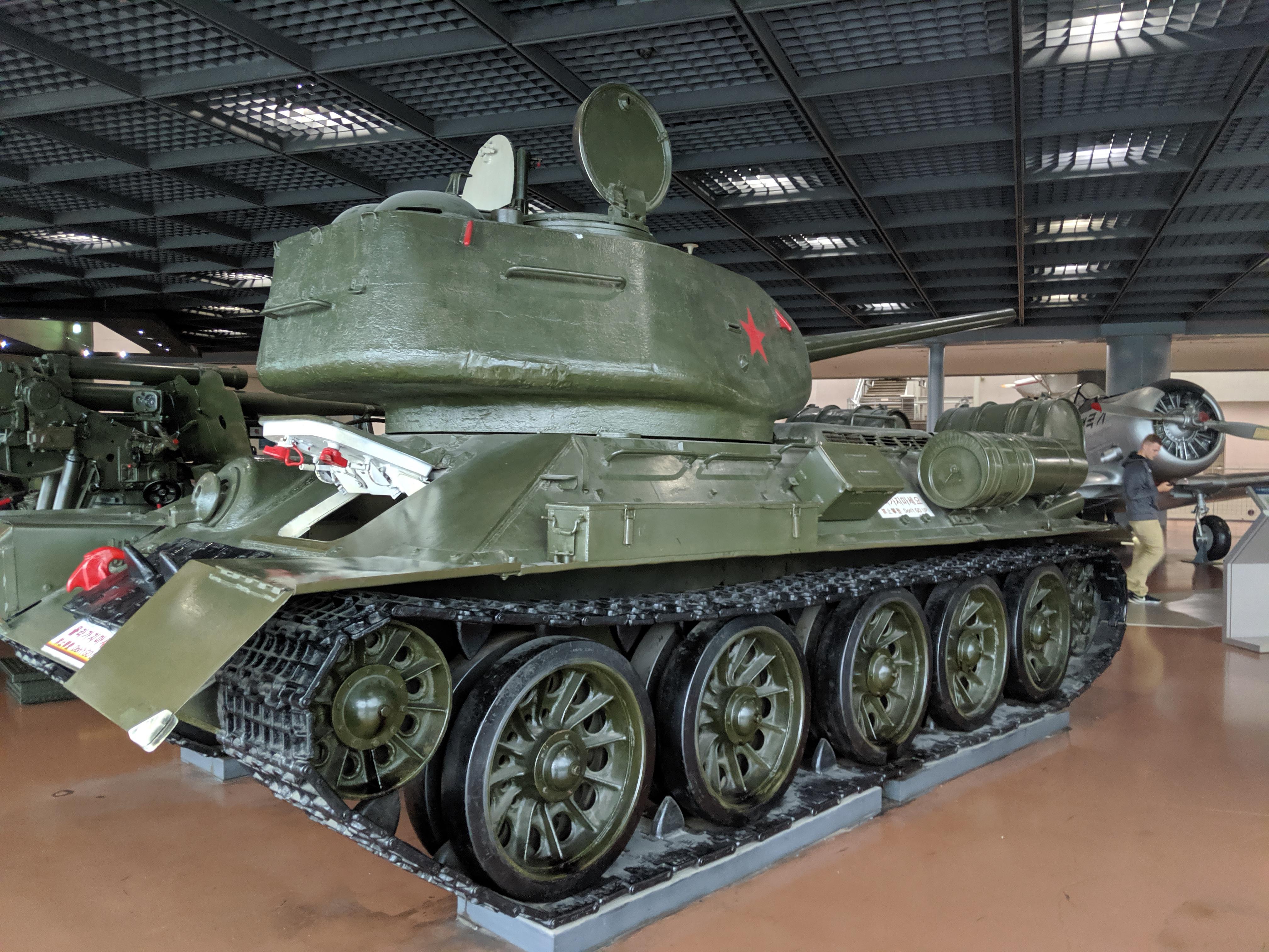 T3485 used by North Korea during the Korean war. Currently housed at